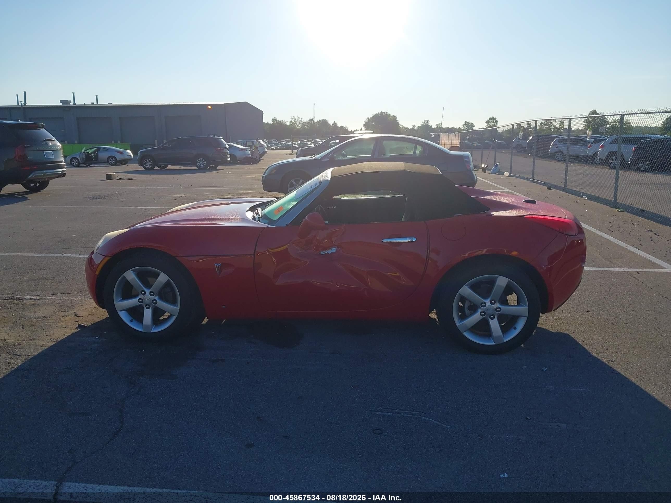 2008 Pontiac Solstice Красный vin: 1G2MC35B08Y131886
