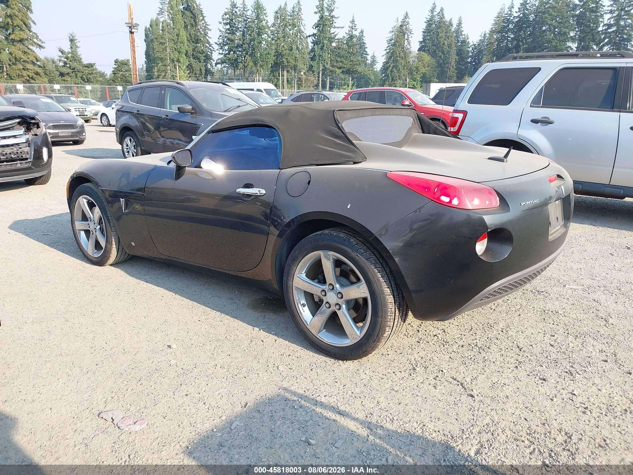 2008 Pontiac Solstice   Black vin: 1G2MC35B18Y117558