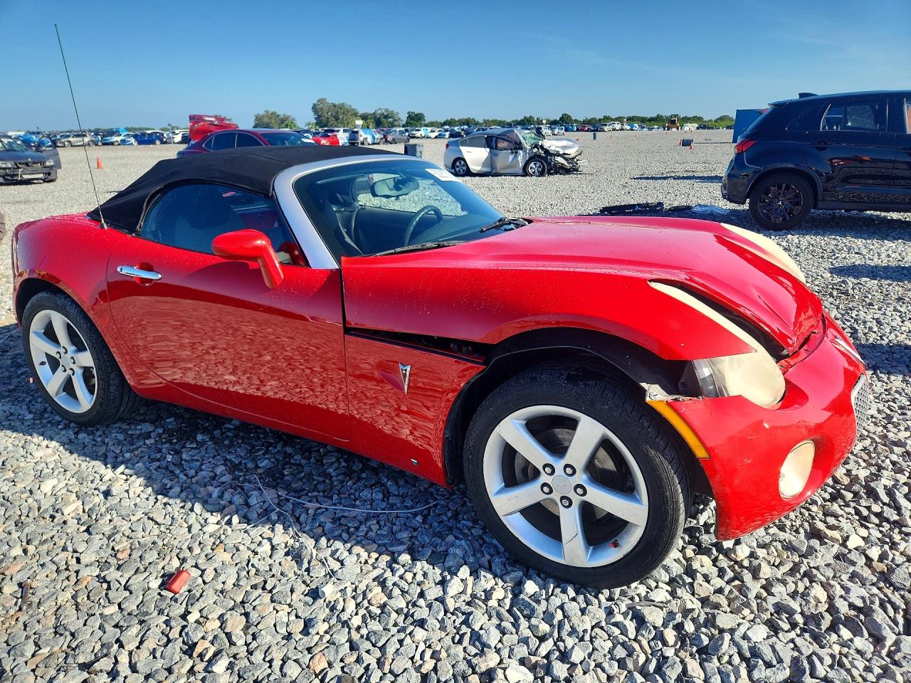 2008 Pontiac Solstice Red vin: 1G2MC35B28Y111557