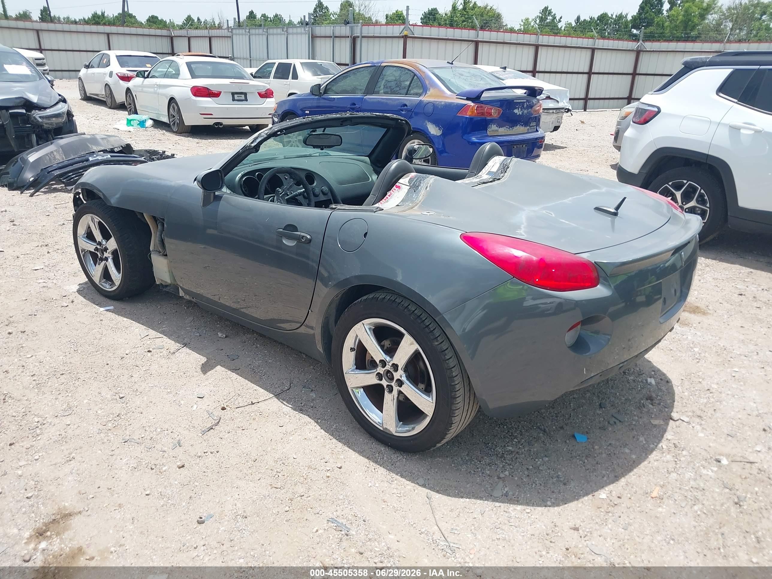 2008 Pontiac Solstice Gxp Gray vin: 1G2MF35X18Y113495