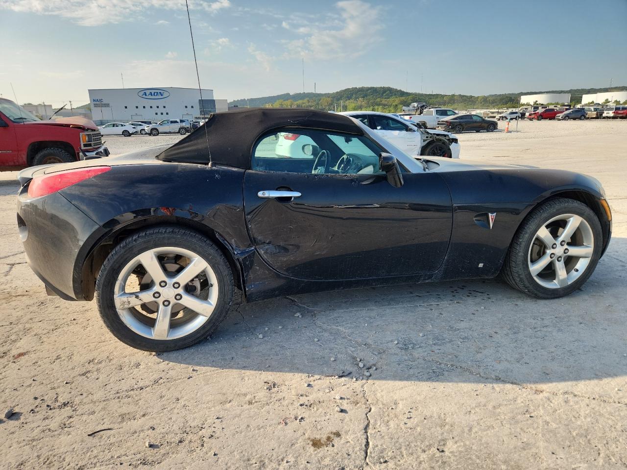 2008 Pontiac Solstice Gxp Черный vin: 1G2MF35X38Y122621