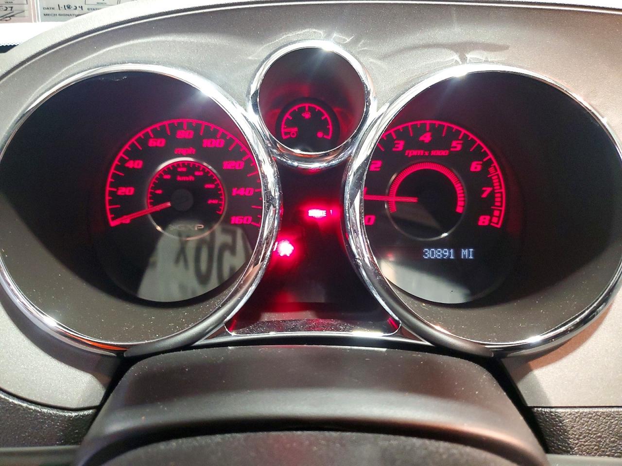 2007 Pontiac Solstice Gxp Red vin: 1G2MG35X07Y131529