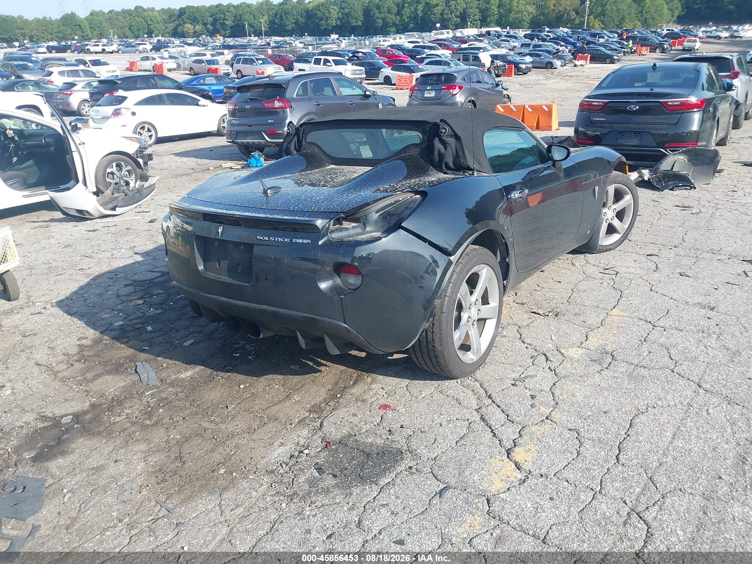 2008 Pontiac Solstice Gxp Black vin: 1G2MG35X28Y110294