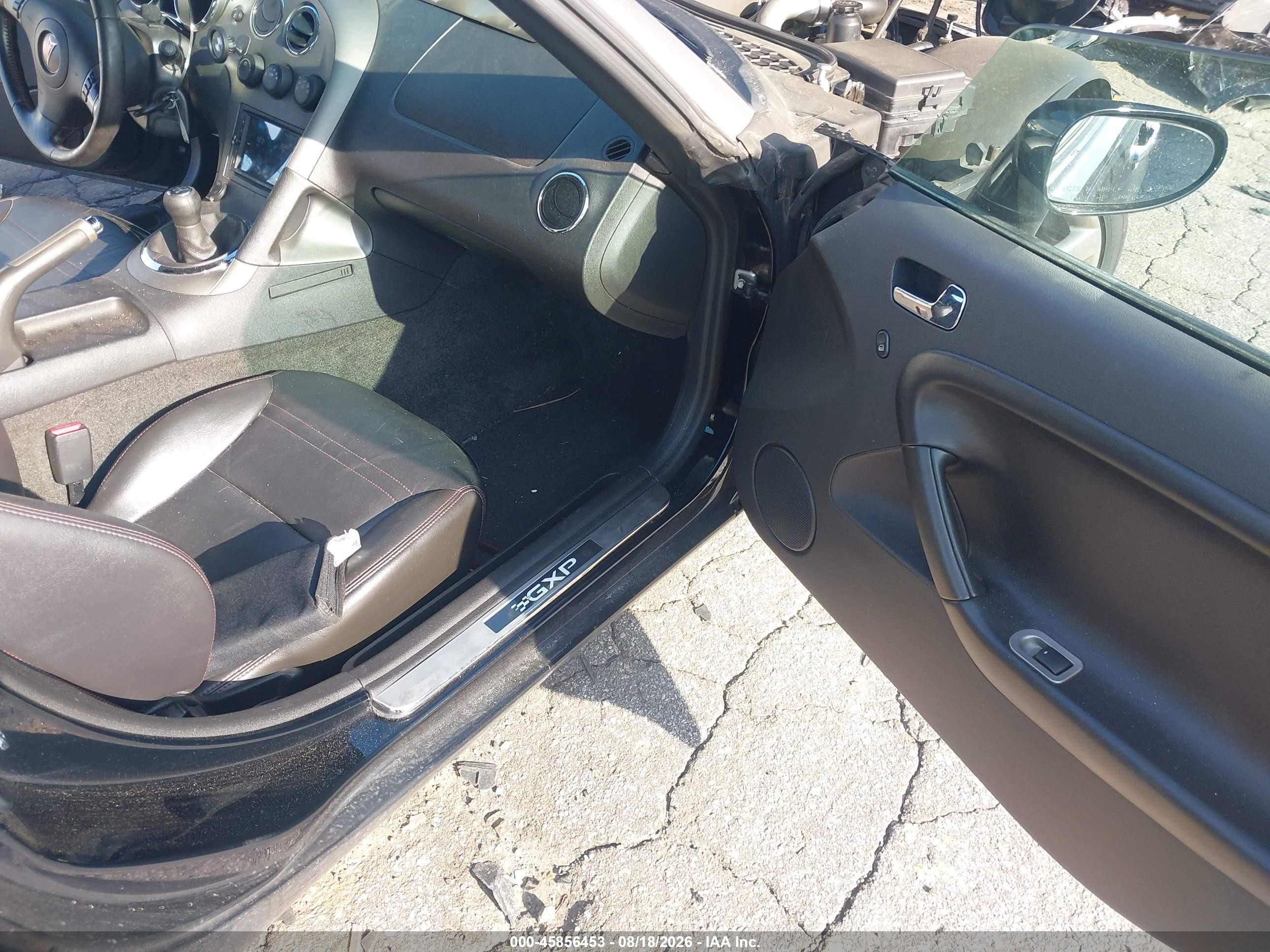 2008 Pontiac Solstice Gxp Black vin: 1G2MG35X28Y110294