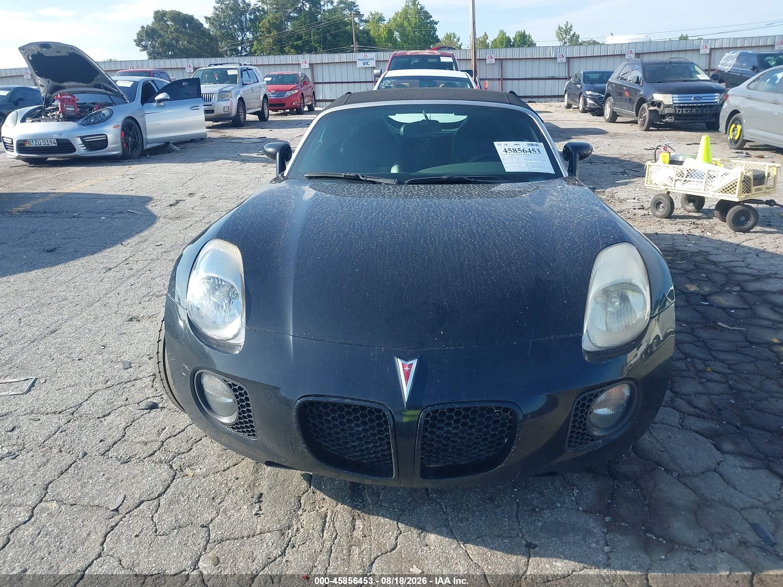 2008 Pontiac Solstice Gxp Black vin: 1G2MG35X28Y110294