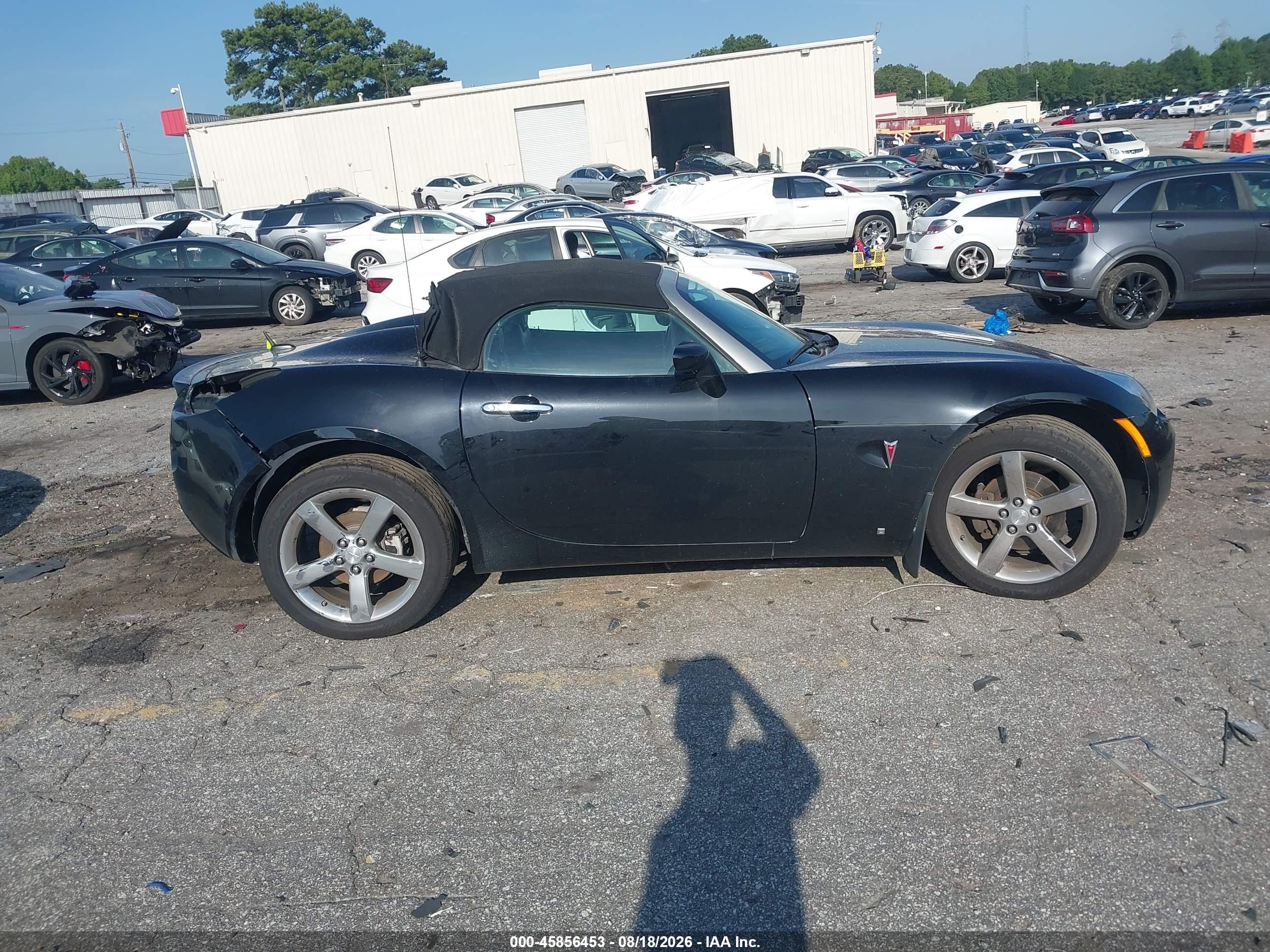 2008 Pontiac Solstice Gxp Black vin: 1G2MG35X28Y110294