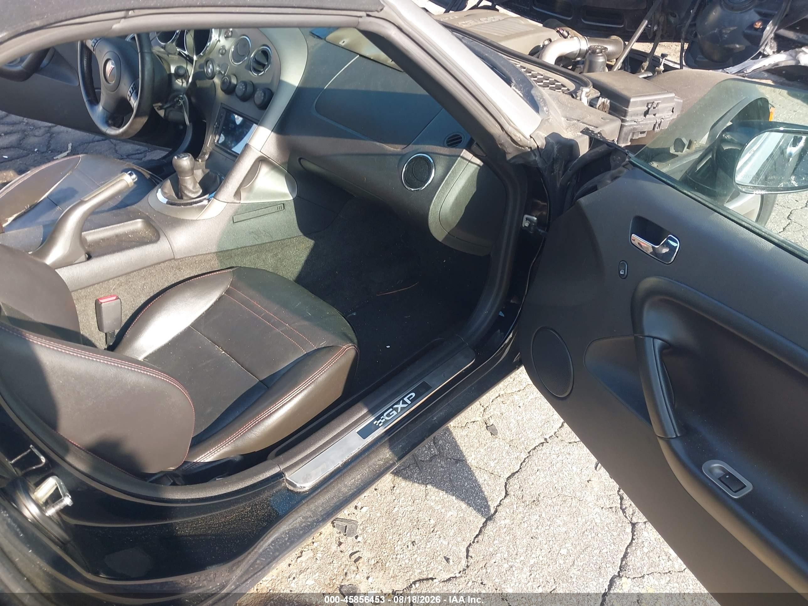 2008 Pontiac Solstice Gxp Black vin: 1G2MG35X28Y110294