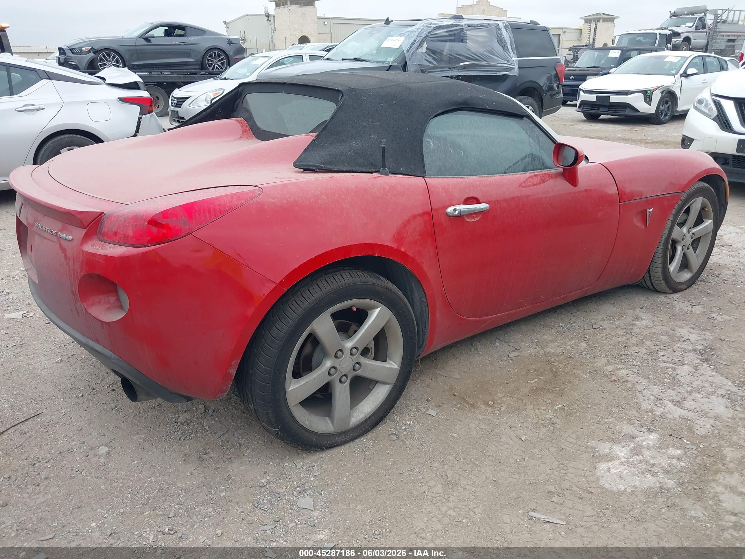2007 Pontiac Solstice Gxp Red vin: 1G2MG35X47Y135843