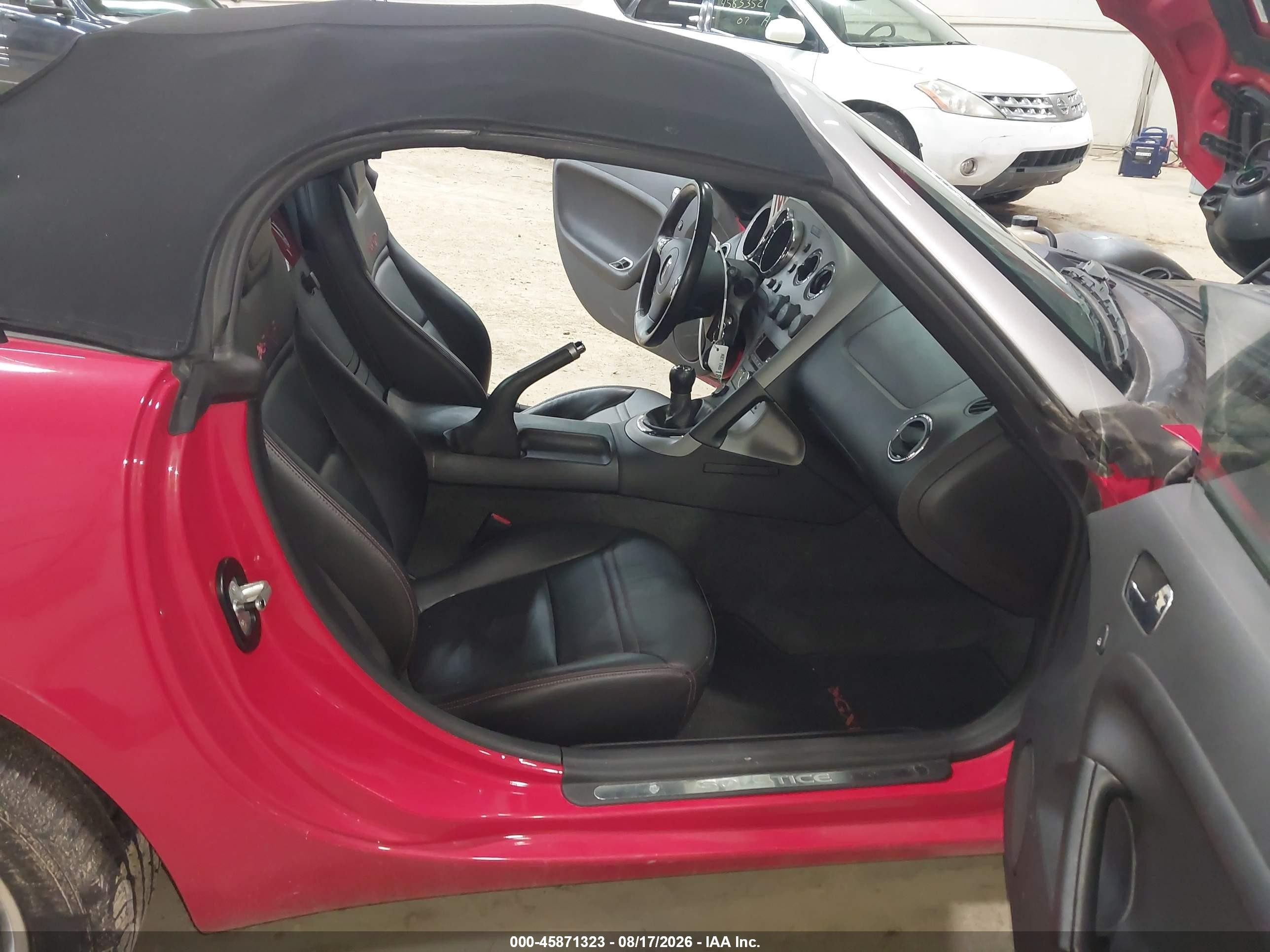 2007 Pontiac Solstice Gxp Red vin: 1G2MG35X57Y133101