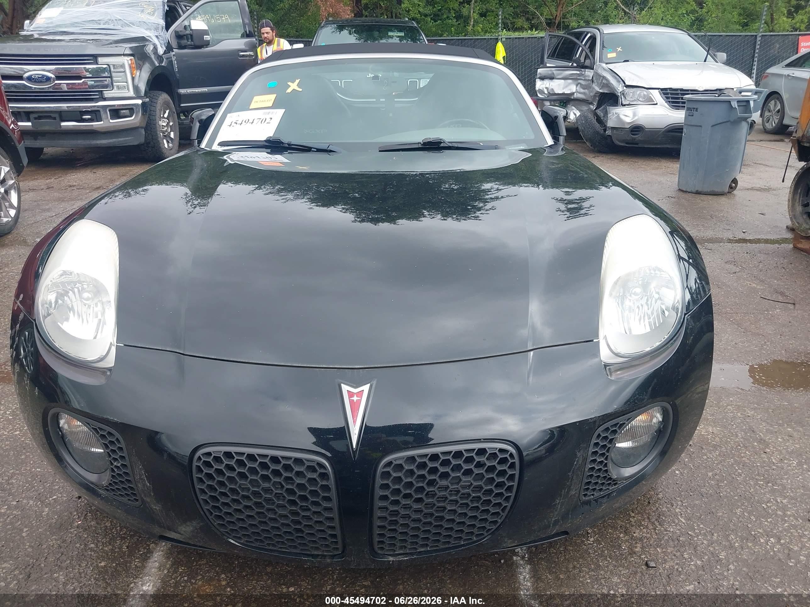 2008 Pontiac Solstice Gxp Черный vin: 1G2MG35X88Y105147