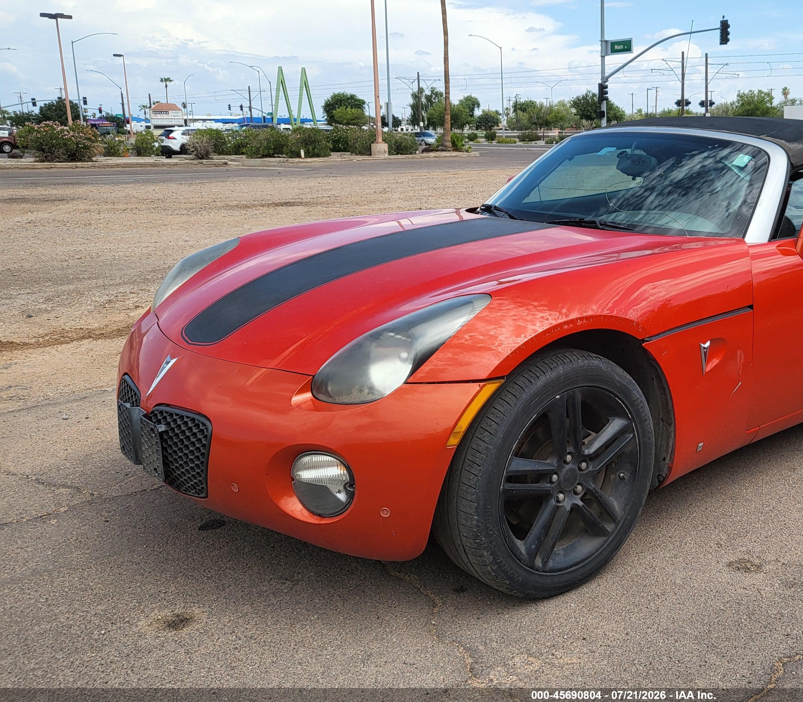 2009 Pontiac Solstice Street Edition Red vin: 1G2MK35B29Y104368