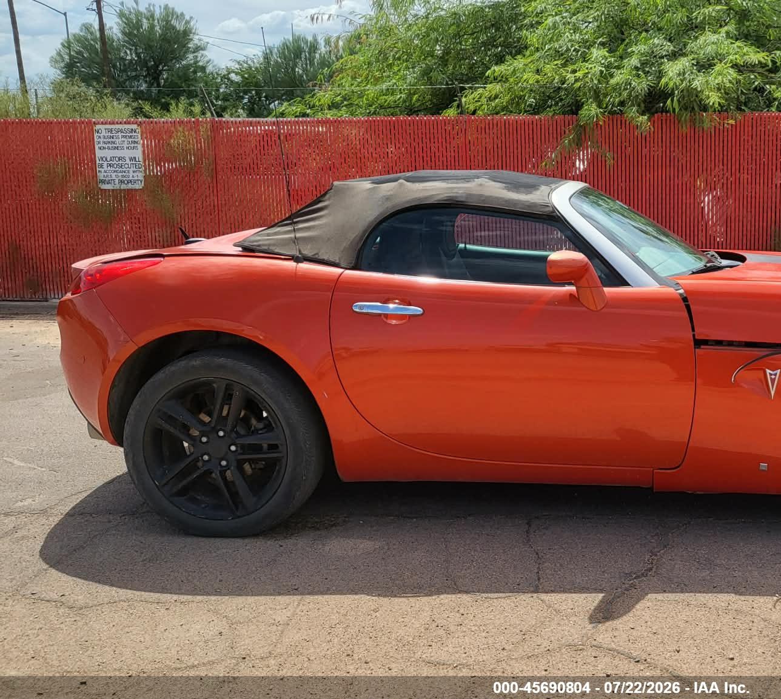 2009 Pontiac Solstice Street Edition Red vin: 1G2MK35B29Y104368