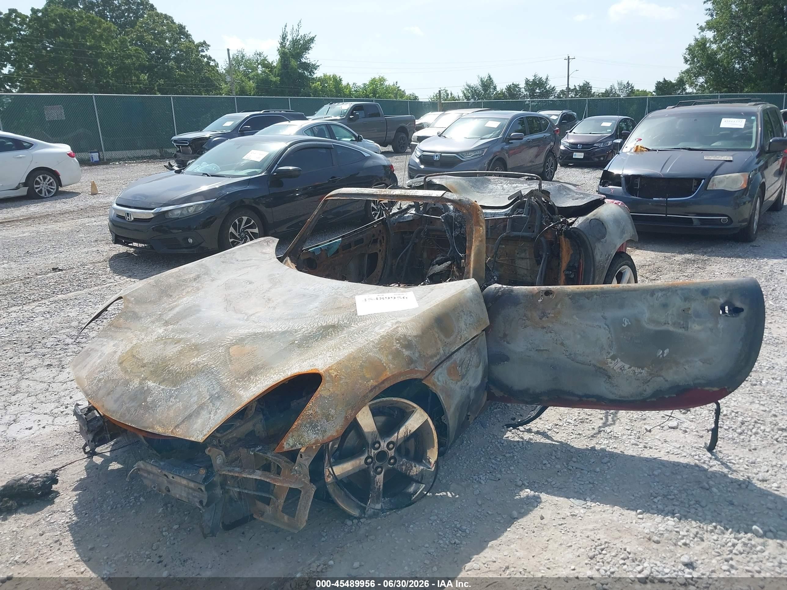 2009 Pontiac Solstice Gxp Red vin: 1G2MT35X59Y105622