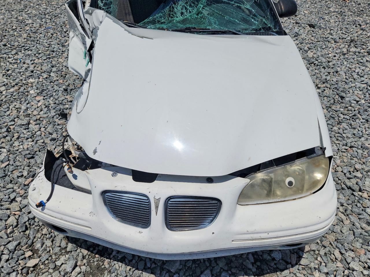 1998 Pontiac Grand Am Se White vin: 1G2NE12M1WC712493