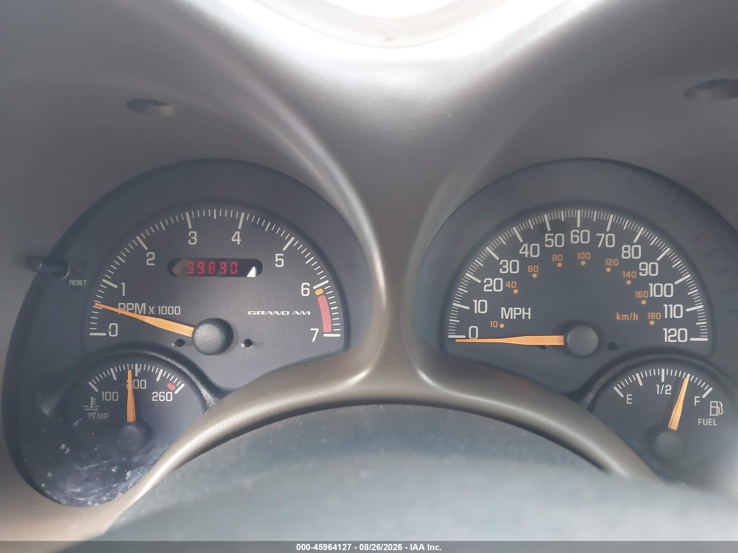 2000 Pontiac Grand Am Se Красный vin: 1G2NE12T1YM860552