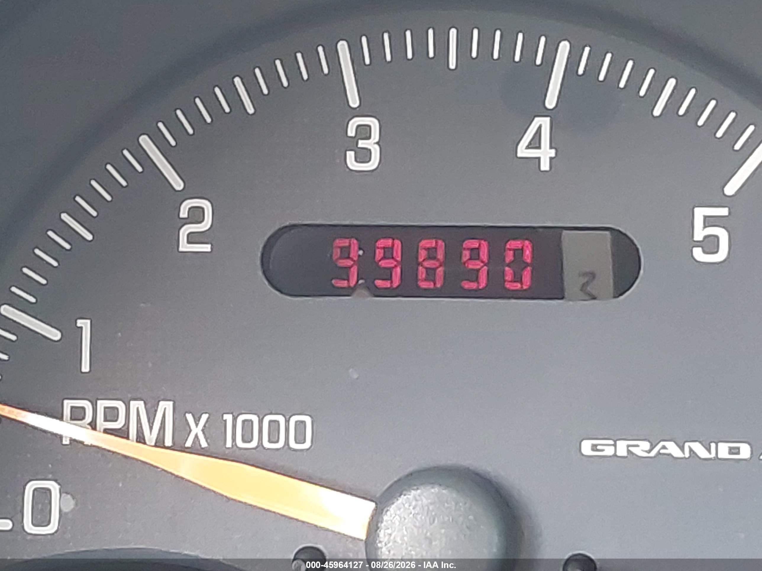 2000 Pontiac Grand Am Se Красный vin: 1G2NE12T1YM860552