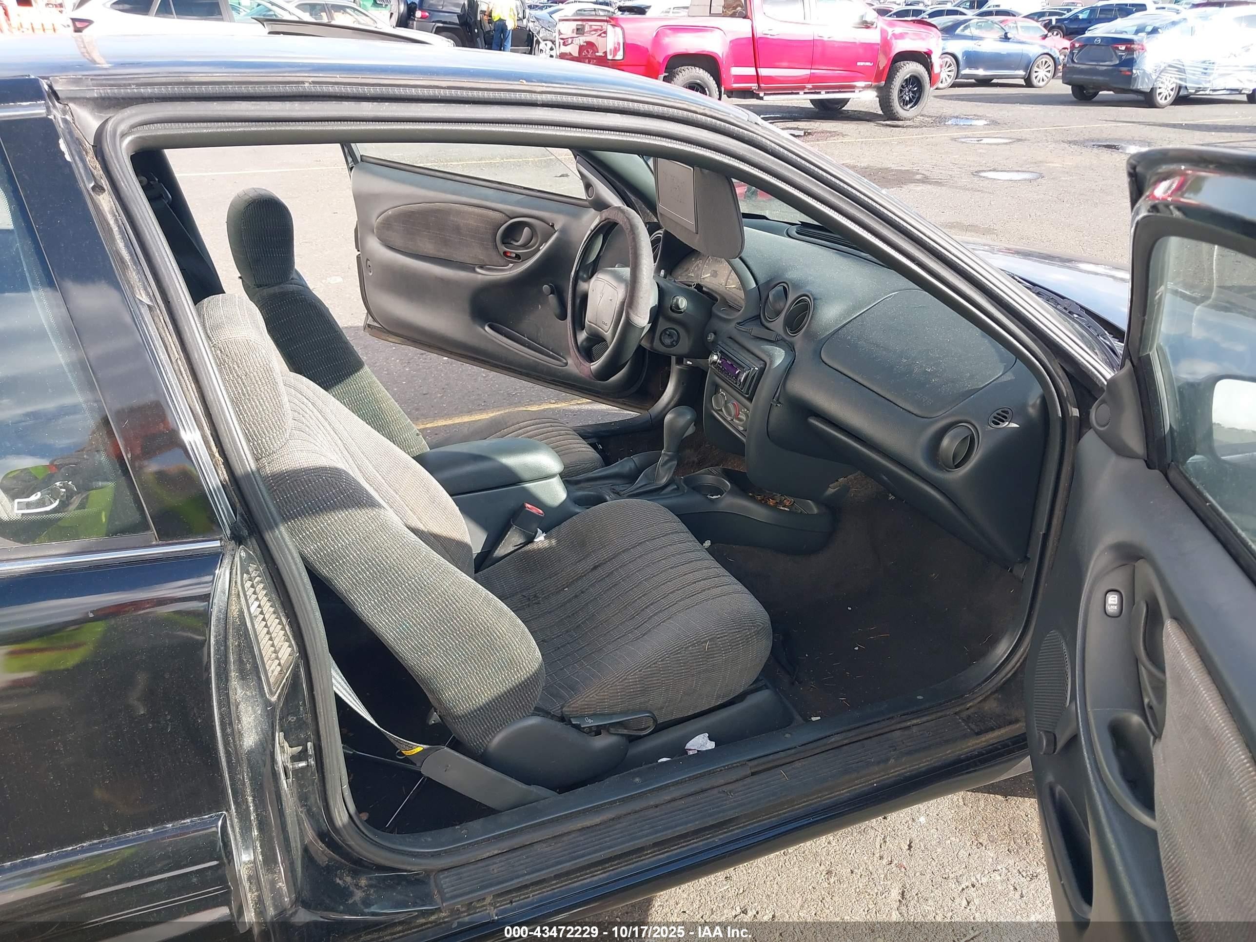 1997 Pontiac Grand Am Se Cmi Black vin: 1G2NE12T3VM521772