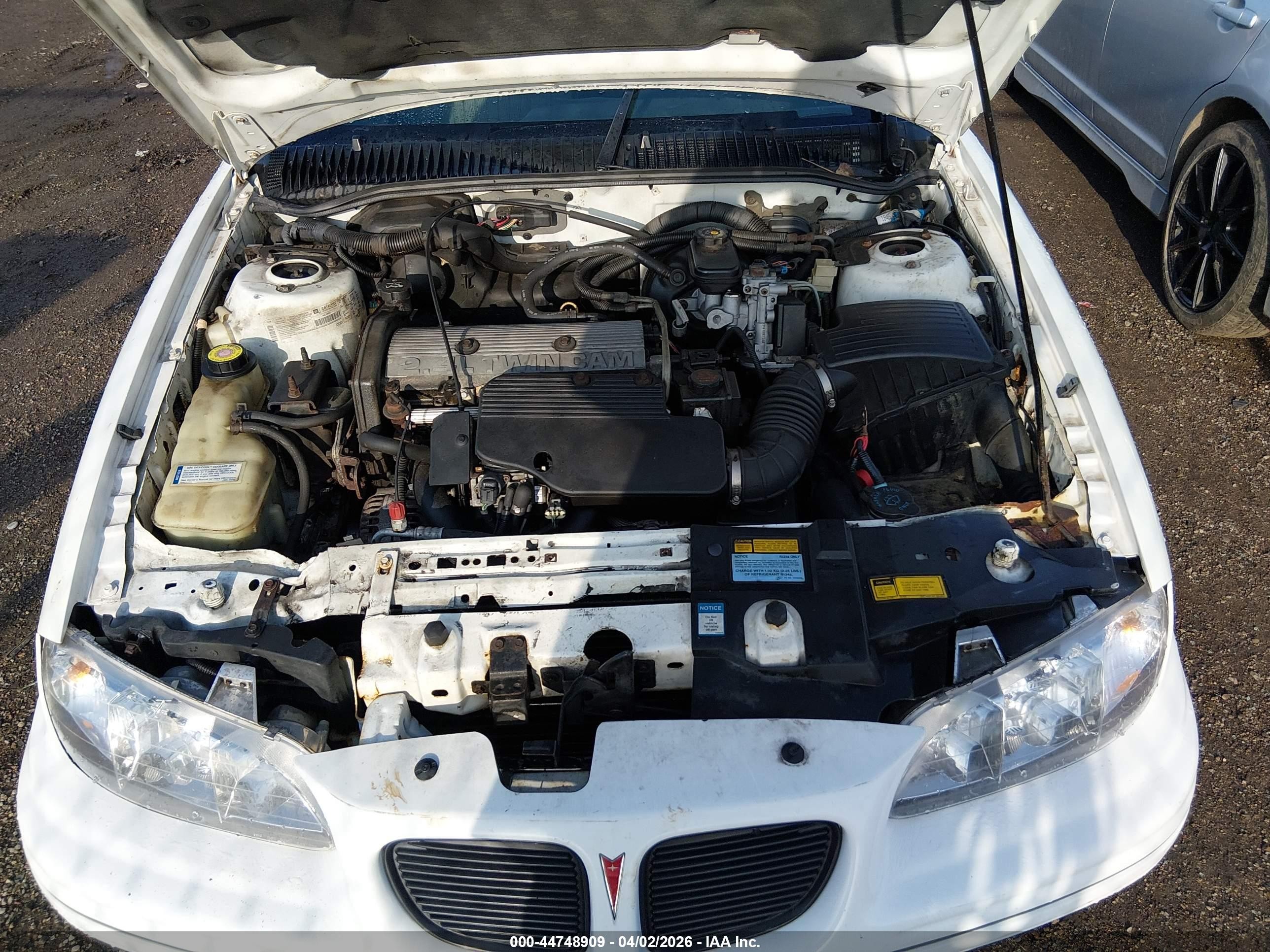 1997 Pontiac Grand Am Se White vin: 1G2NE12T4VC781815