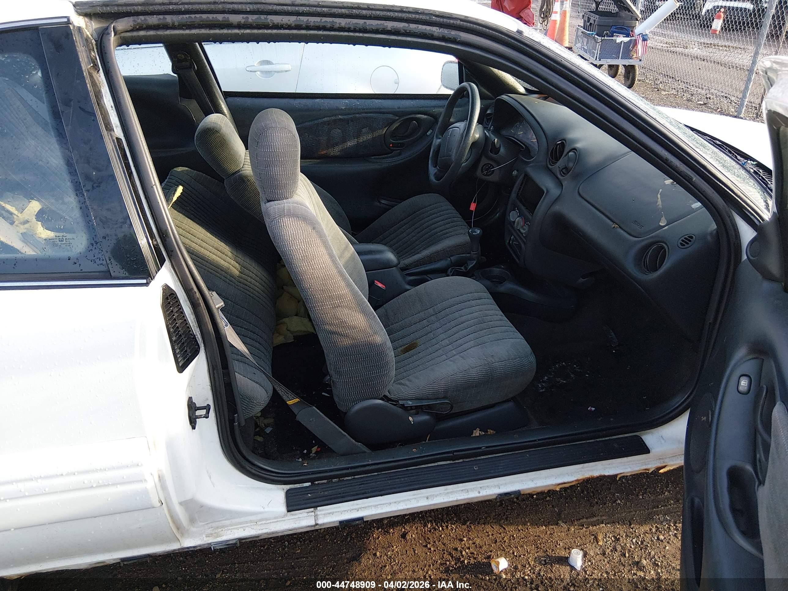 1997 Pontiac Grand Am Se White vin: 1G2NE12T4VC781815