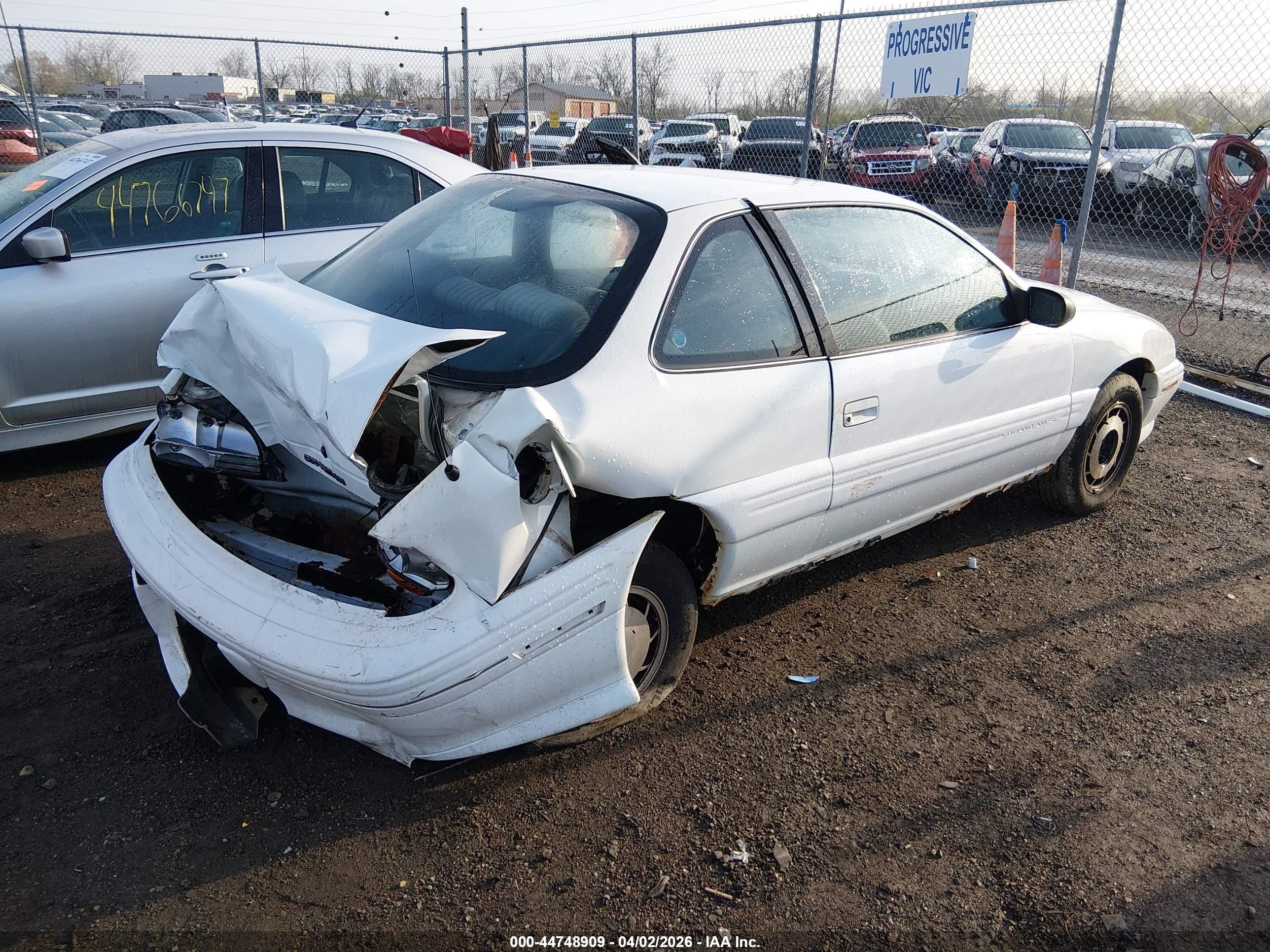 1997 Pontiac Grand Am Se White vin: 1G2NE12T4VC781815