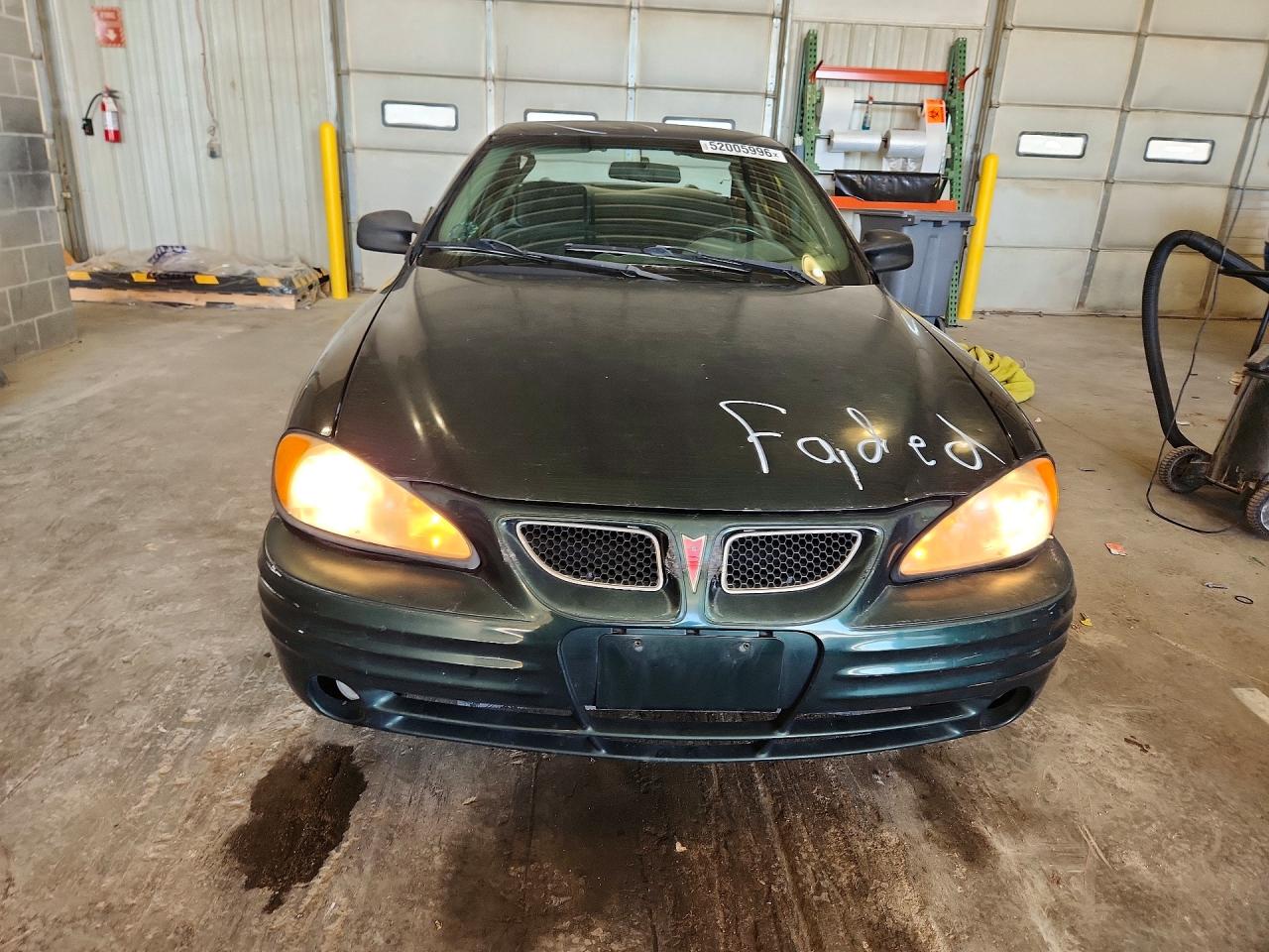 2001 Pontiac Grand Am Se Зеленый vin: 1G2NE12T61M639244
