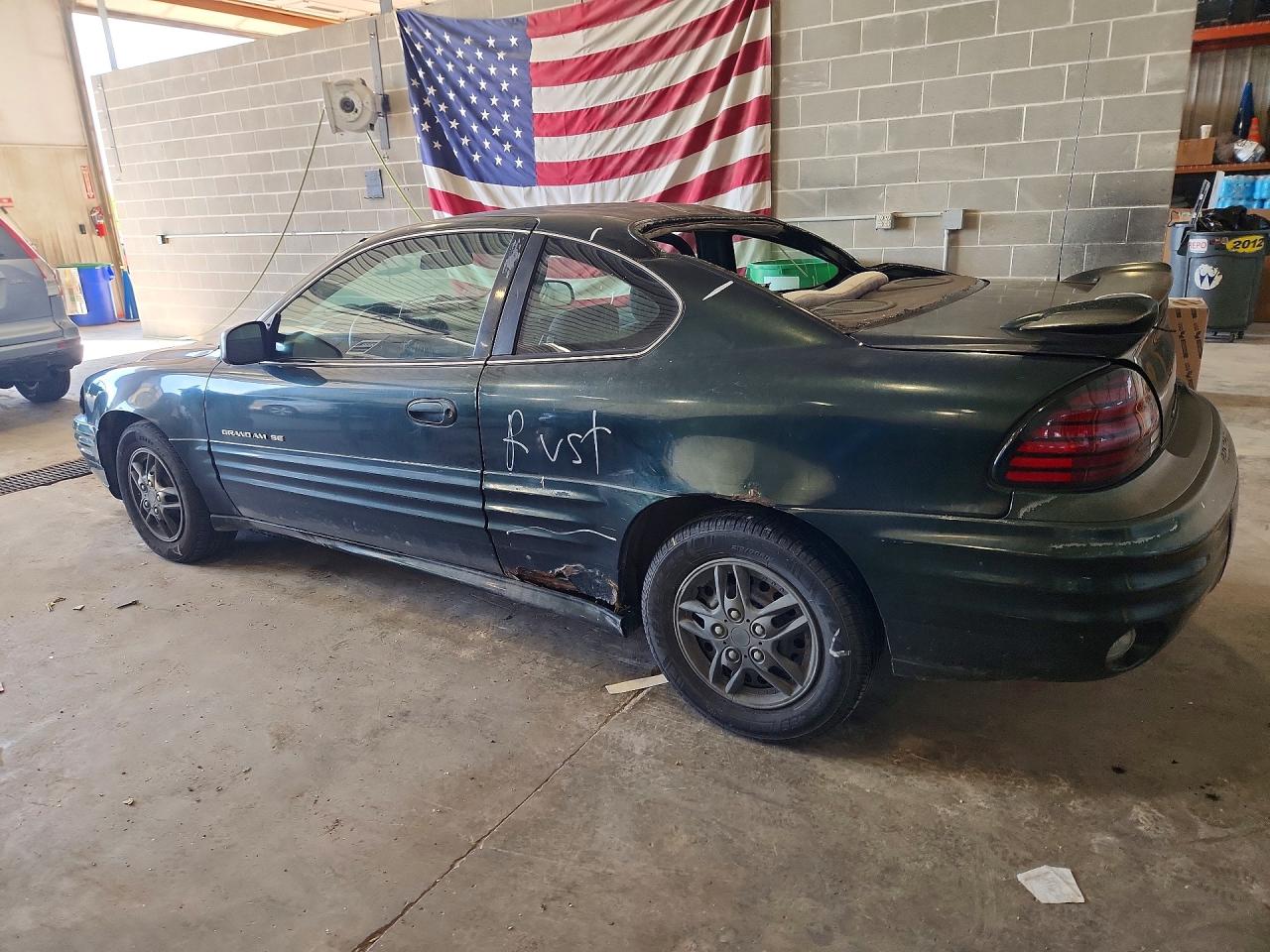 2001 Pontiac Grand Am Se Зеленый vin: 1G2NE12T61M639244