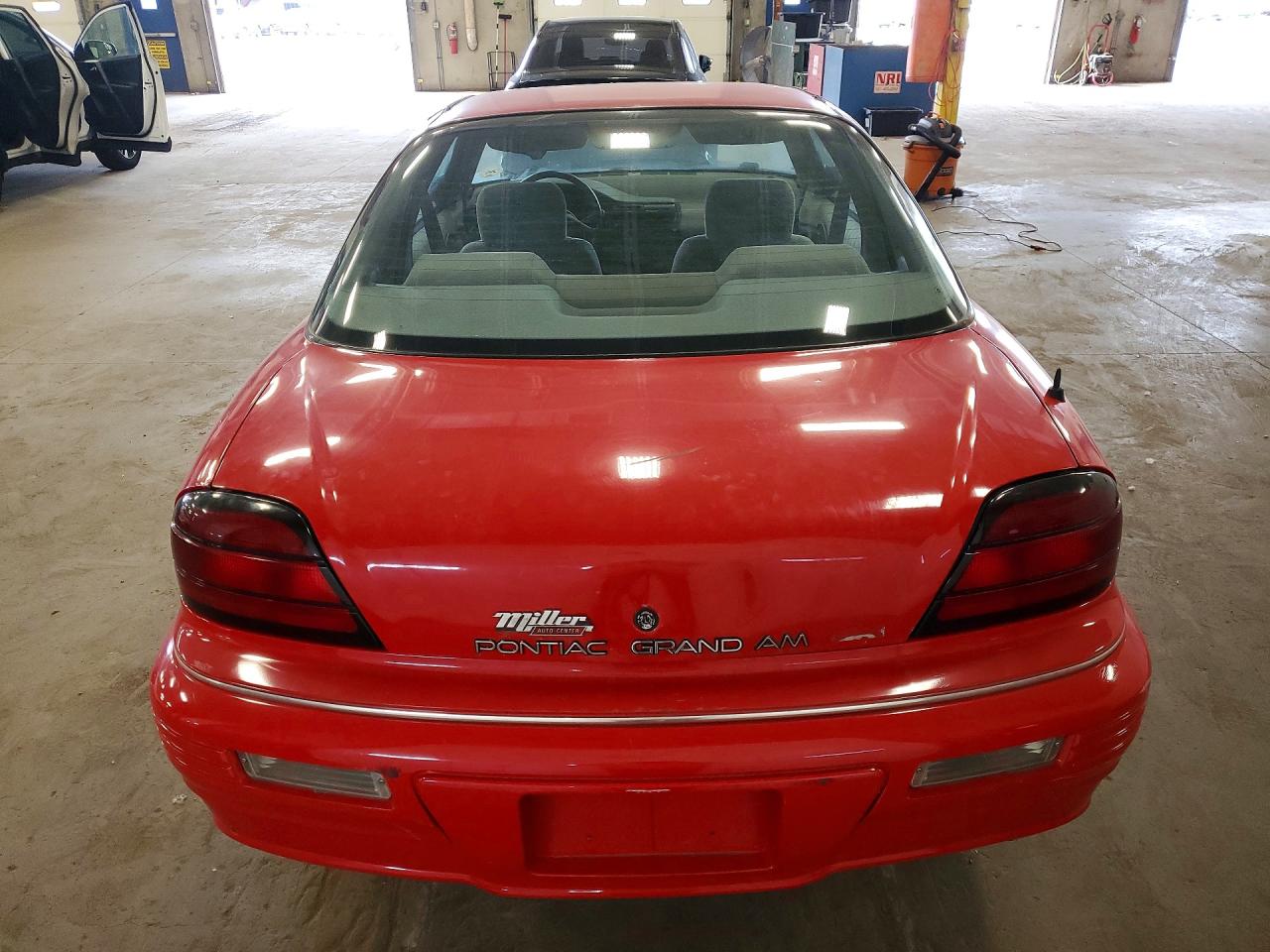 1993 Pontiac Grand Am Se Red vin: 1G2NE1430PM598079