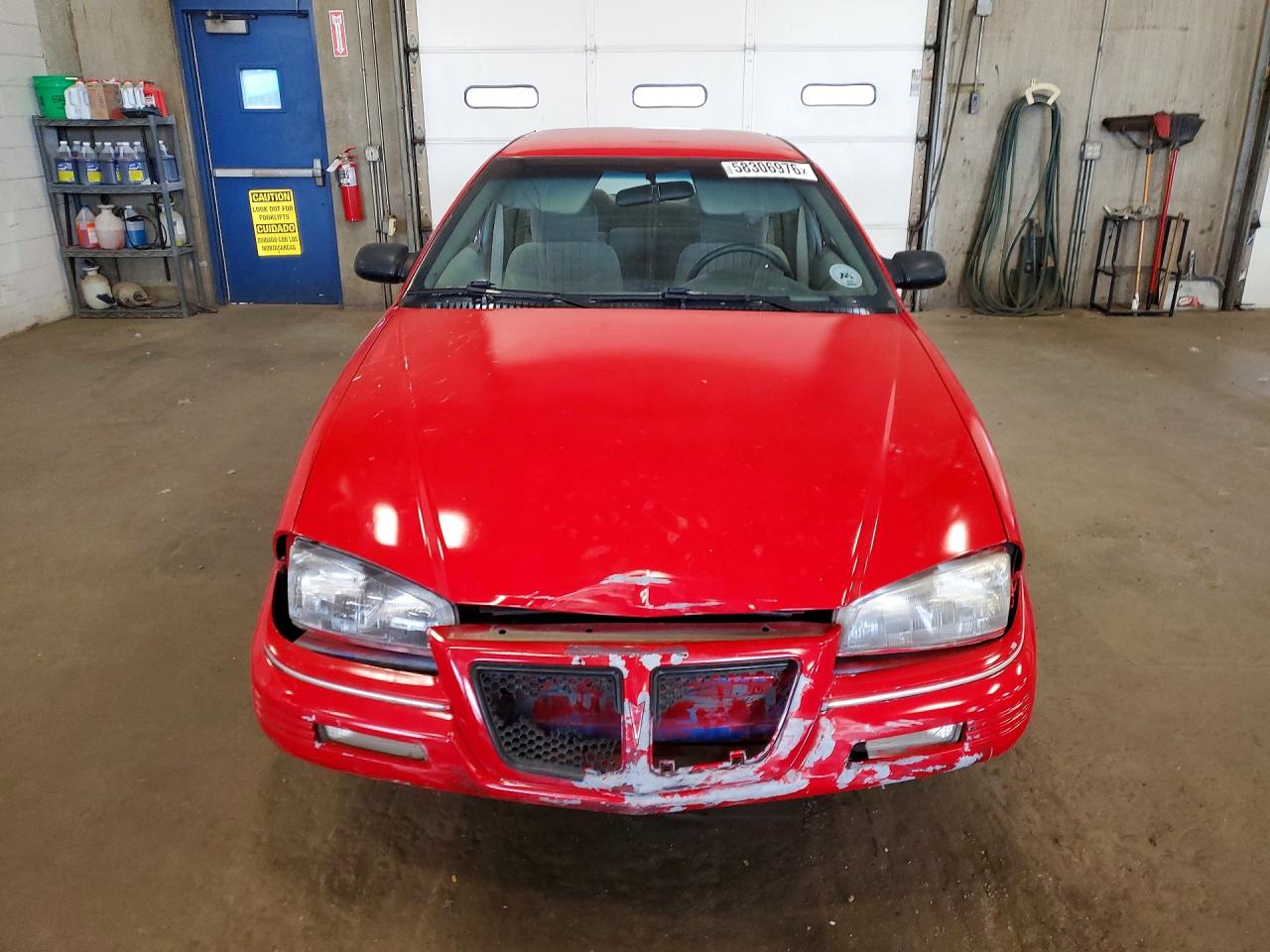 1993 Pontiac Grand Am Se Red vin: 1G2NE1430PM598079