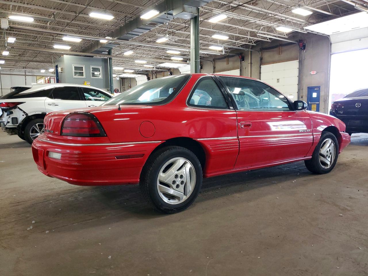 1993 Pontiac Grand Am Se Red vin: 1G2NE1430PM598079