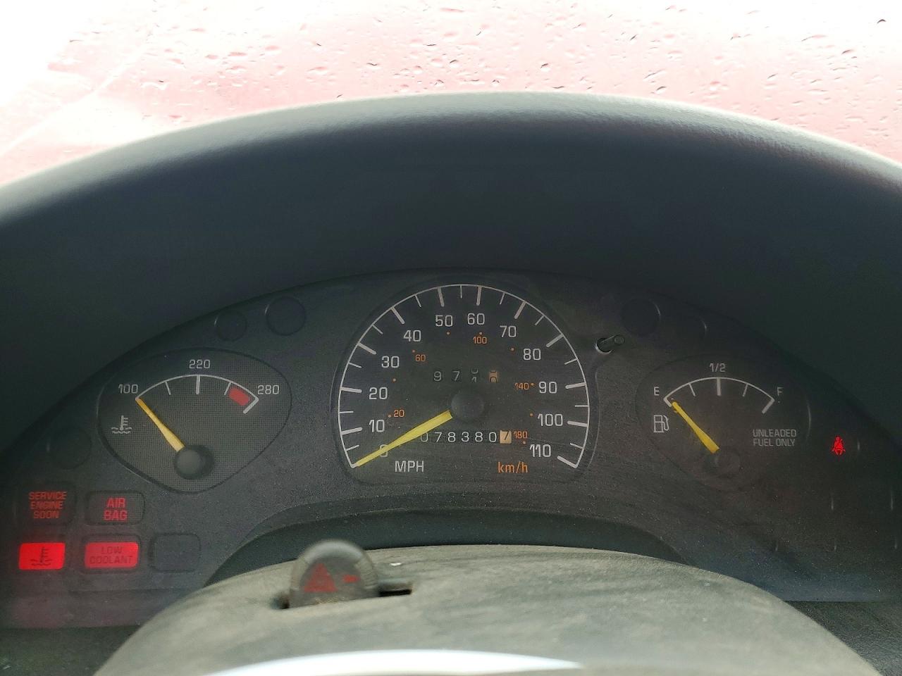 1995 Pontiac Grand Am Se Red vin: 1G2NE15M1SM594624