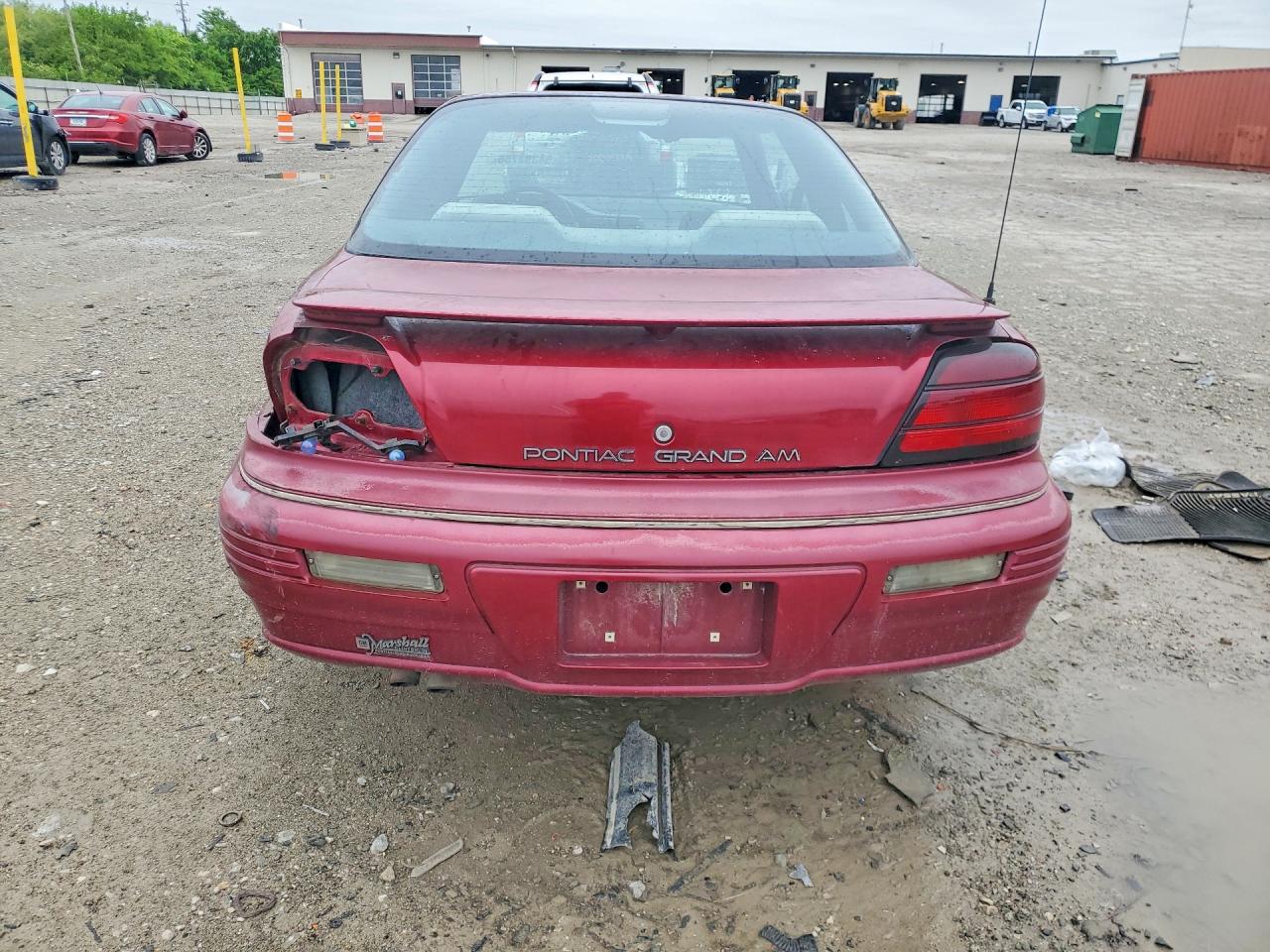 1995 Pontiac Grand Am Se Red vin: 1G2NE15M1SM594624