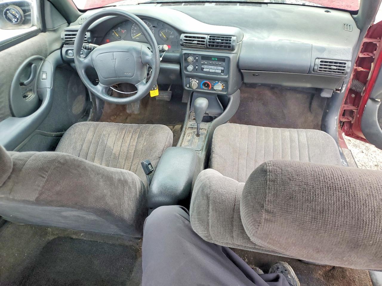 1995 Pontiac Grand Am Se Red vin: 1G2NE15M1SM594624