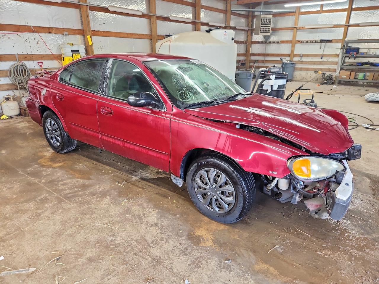 2005 Pontiac Grand Am Se Бордовый vin: 1G2NE52E15M188092