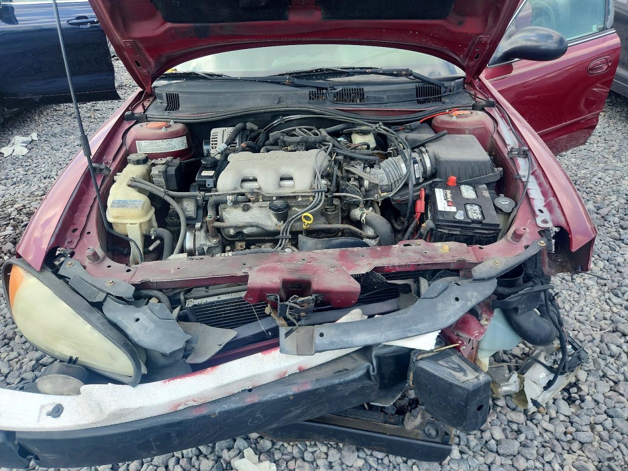 2005 Pontiac Grand Am Se Бордовый vin: 1G2NE52E15M188092