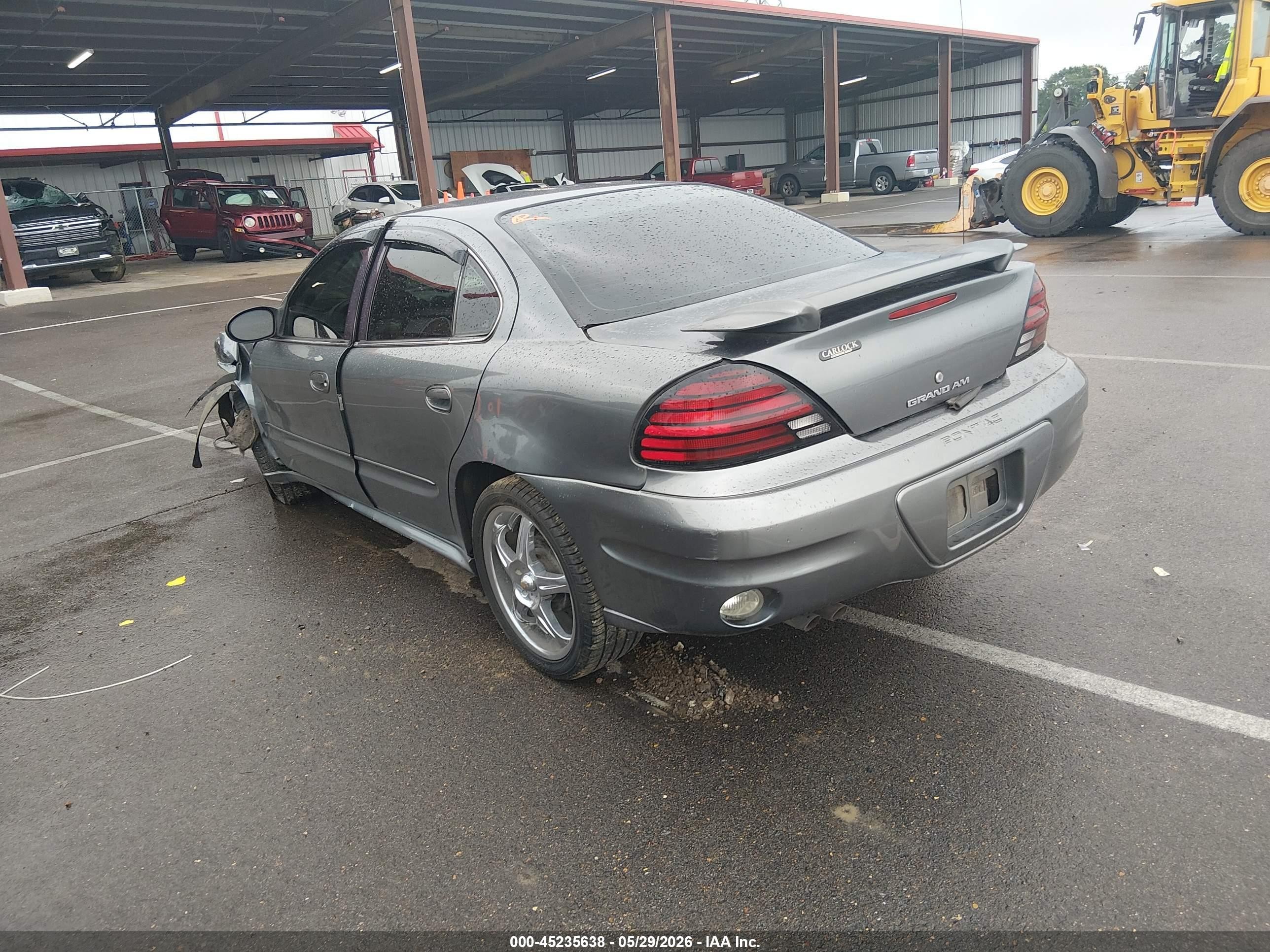 2005 Pontiac Grand Am Se Gray vin: 1G2NE52E15M219339