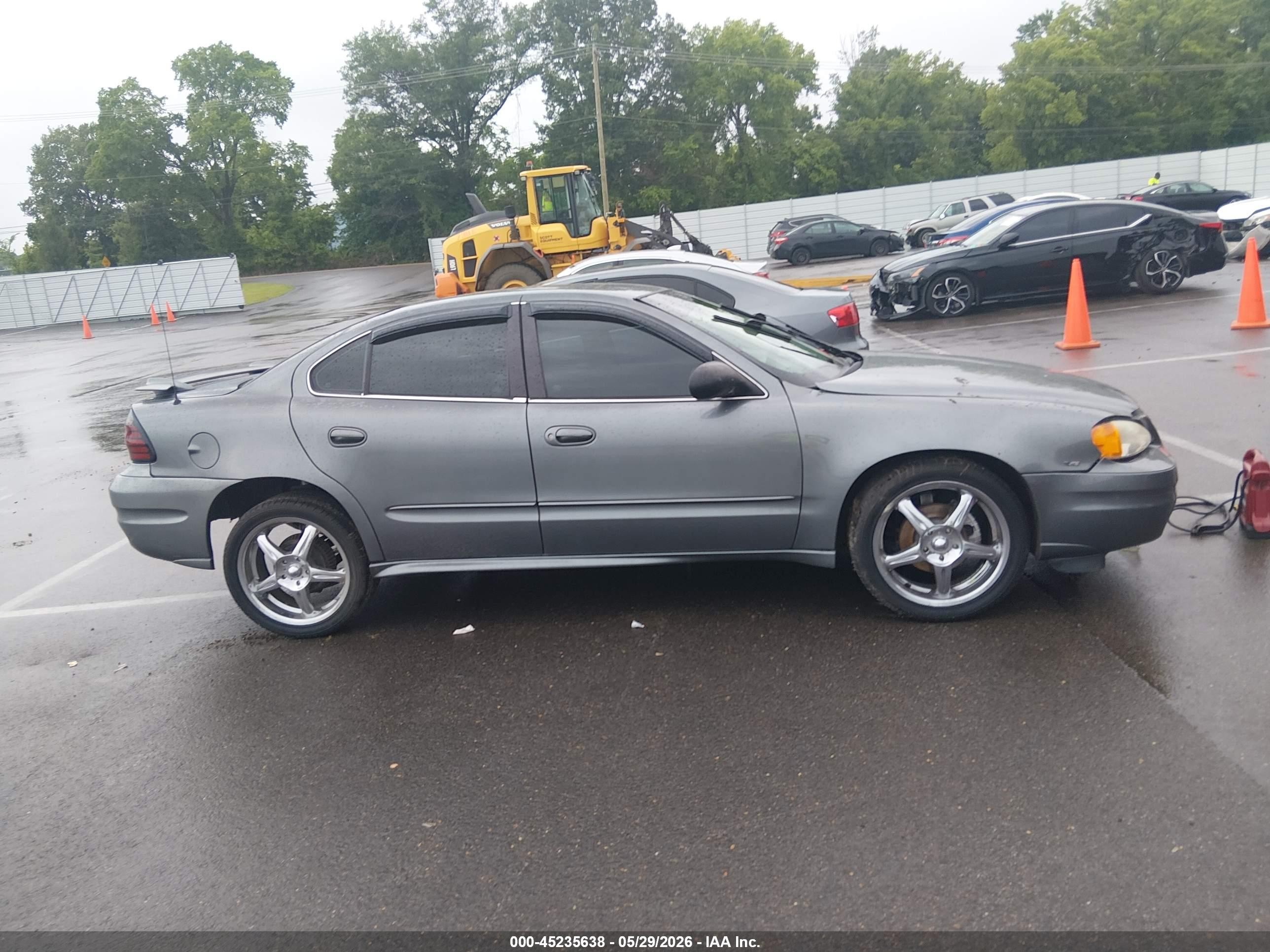2005 Pontiac Grand Am Se Gray vin: 1G2NE52E15M219339