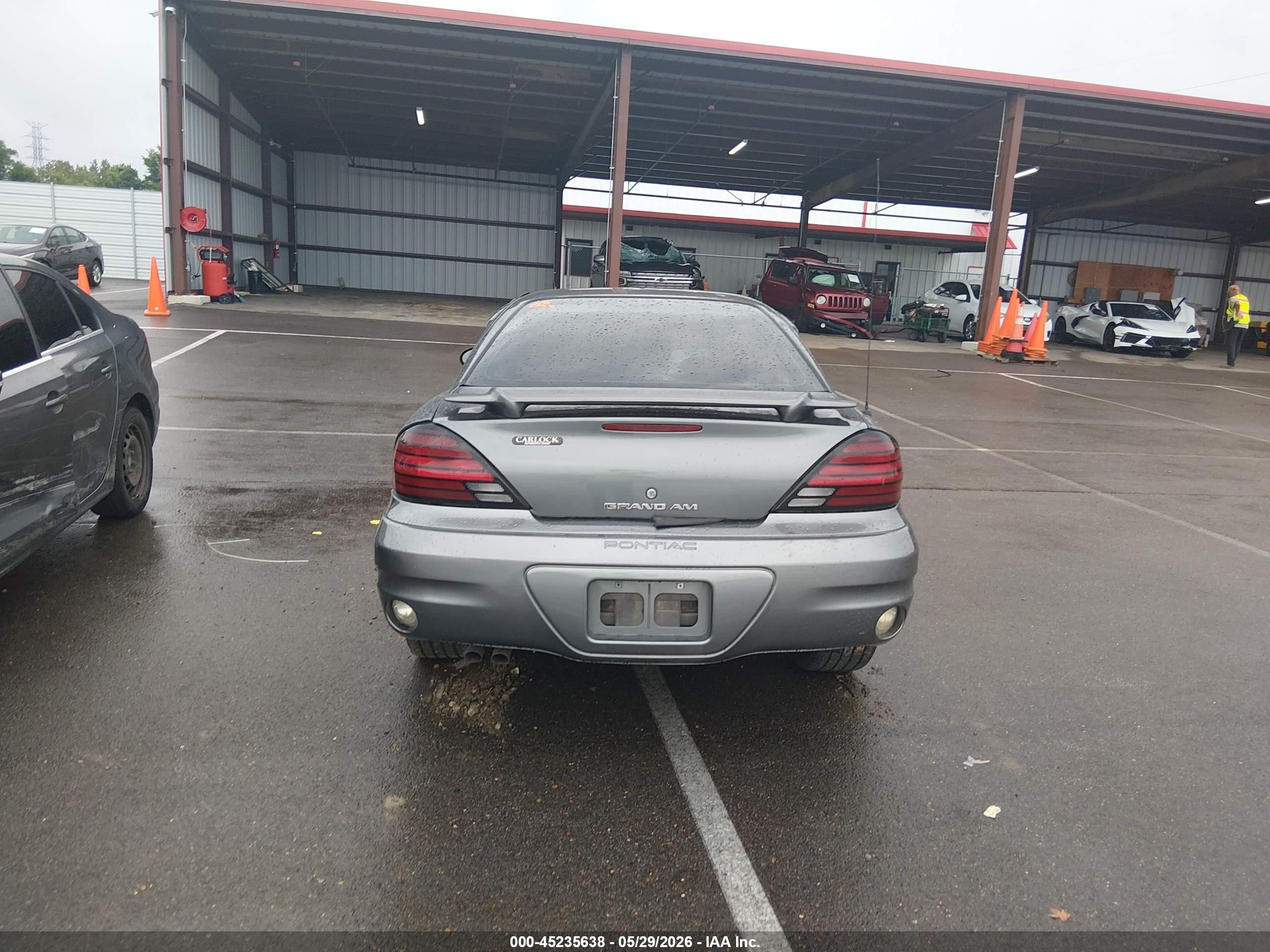 2005 Pontiac Grand Am Se Gray vin: 1G2NE52E15M219339
