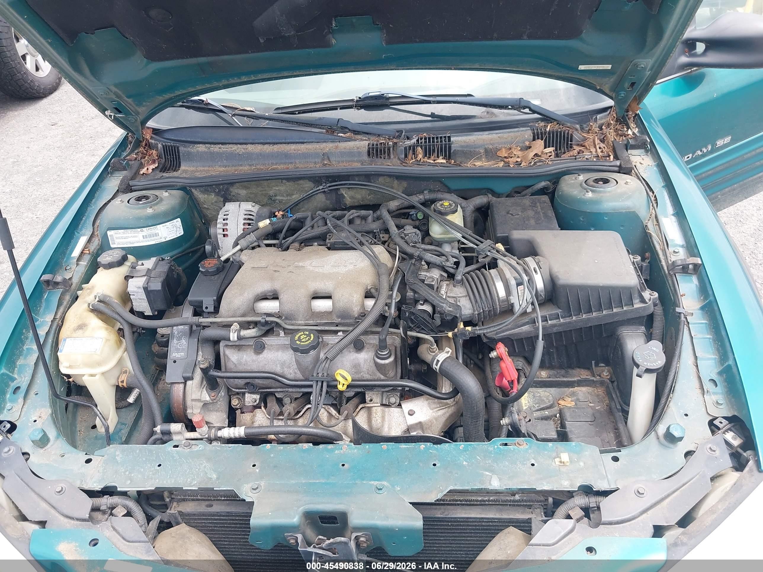 1999 Pontiac Grand Am Se1 Зеленый vin: 1G2NE52E1XM888990