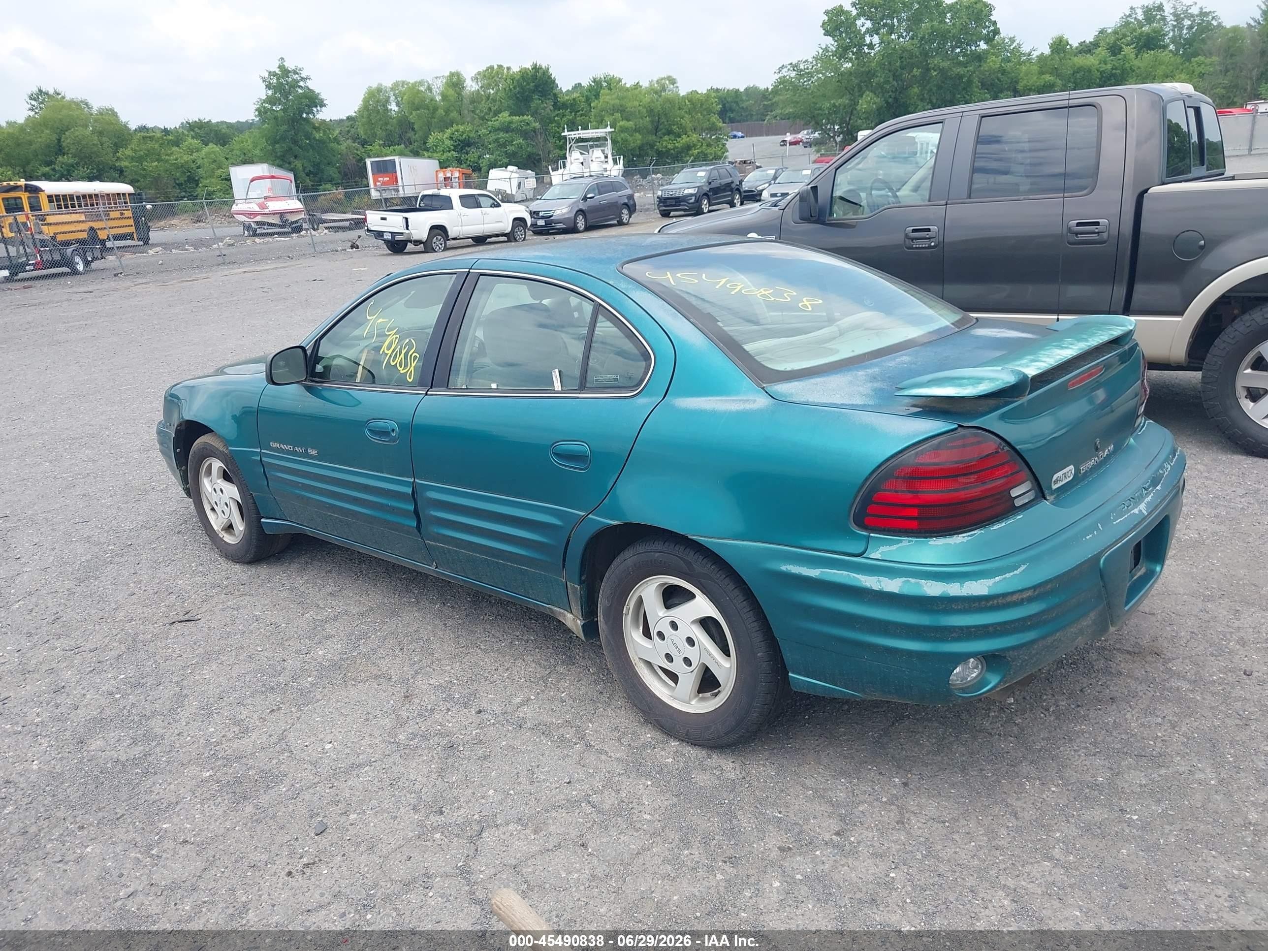 1999 Pontiac Grand Am Se1 Зеленый vin: 1G2NE52E1XM888990