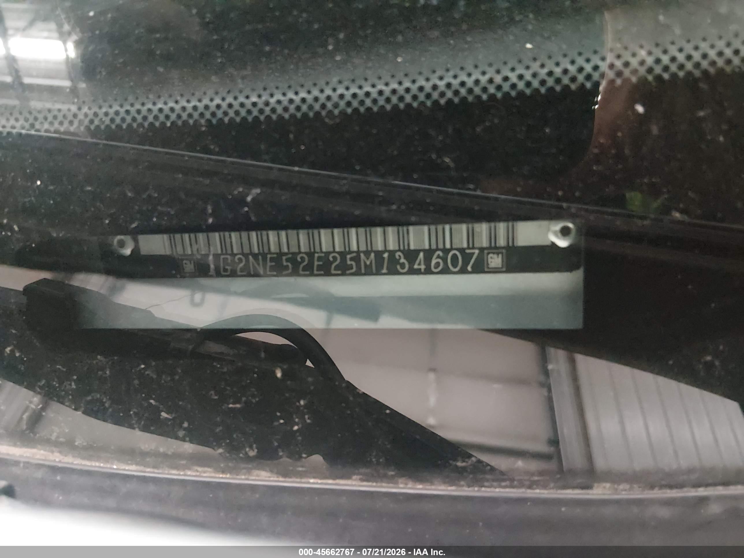 2005 Pontiac Grand Am Se Silver vin: 1G2NE52E25M134607