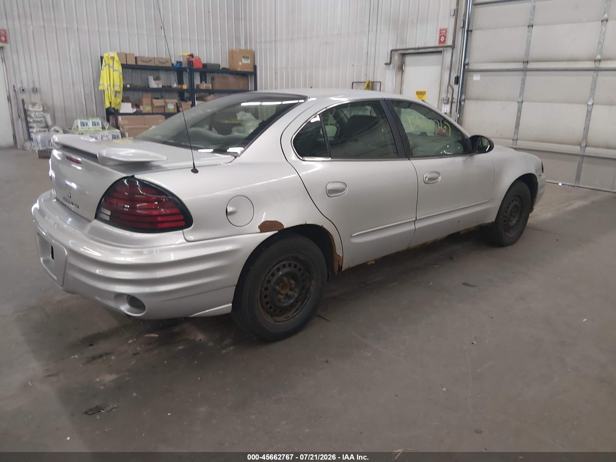 2005 Pontiac Grand Am Se Silver vin: 1G2NE52E25M134607