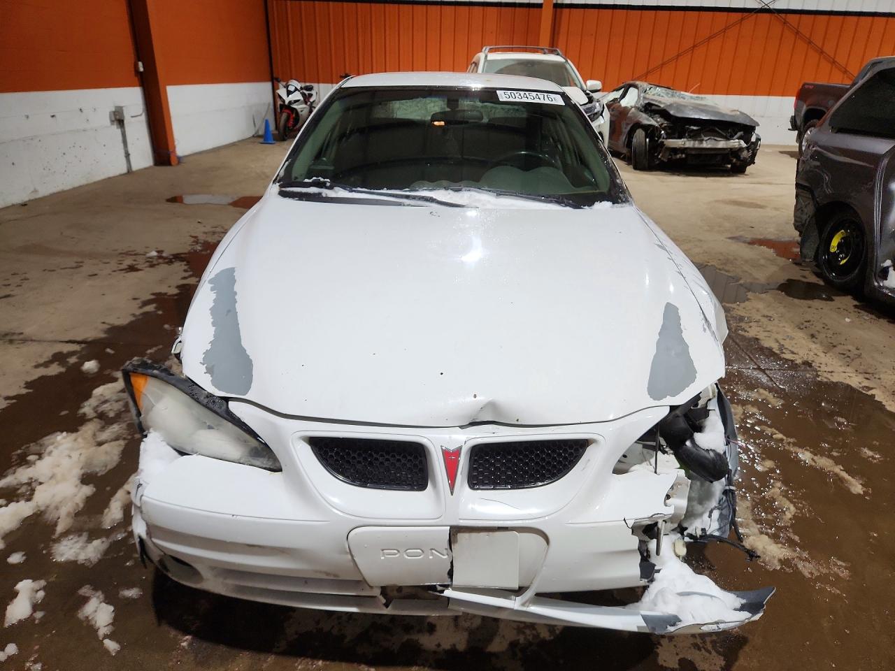 2005 Pontiac Grand Am Se White vin: 1G2NE52E25M177232