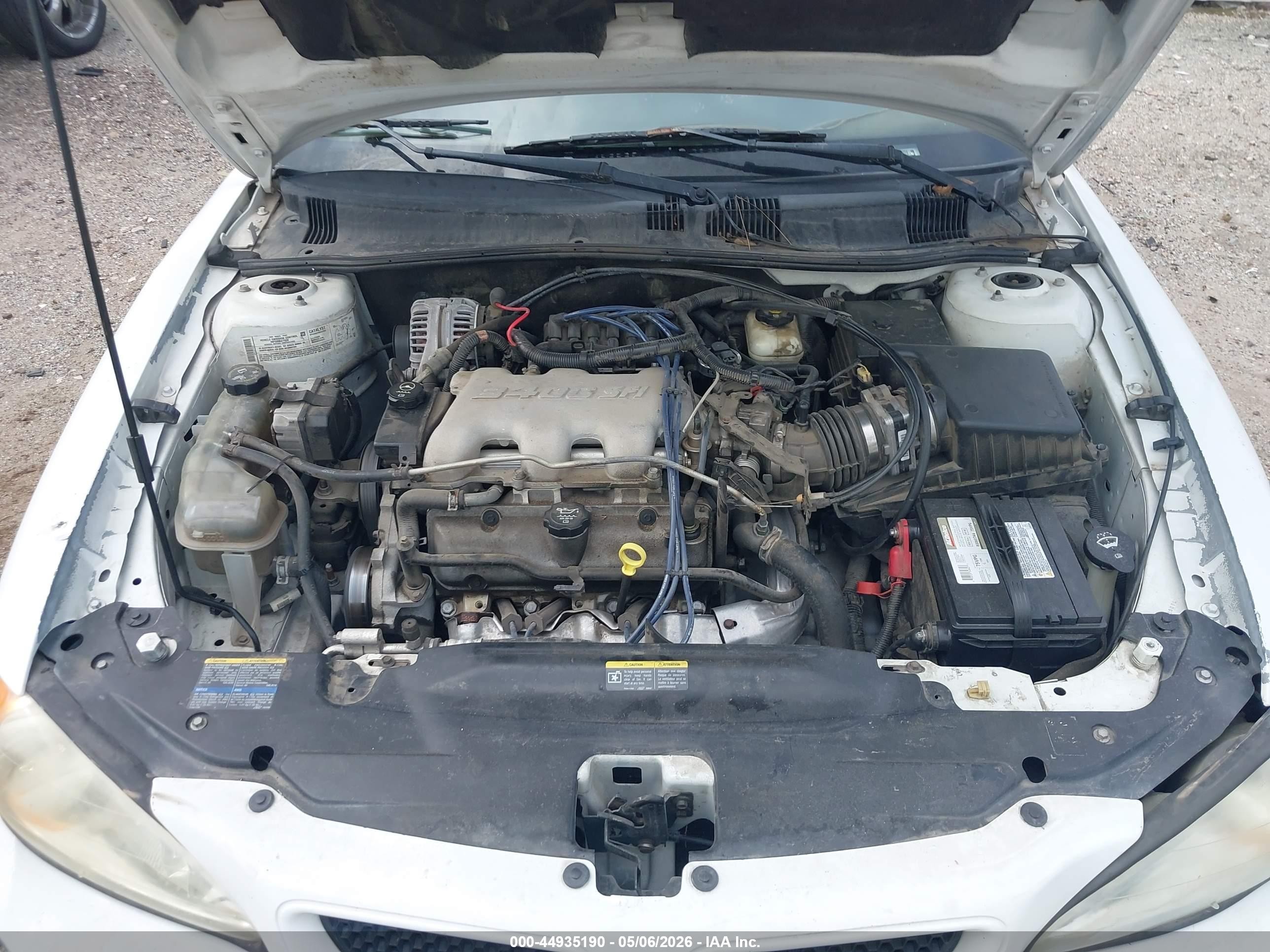 2005 Pontiac Grand Am Se Белый vin: 1G2NE52E35M123759