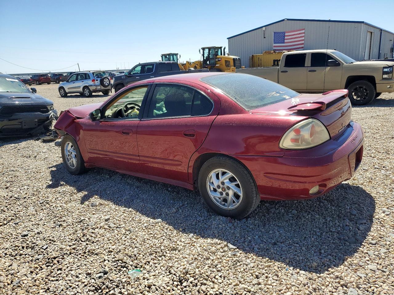2005 Pontiac Grand Am Se Maroon vin: 1G2NE52E45M186949