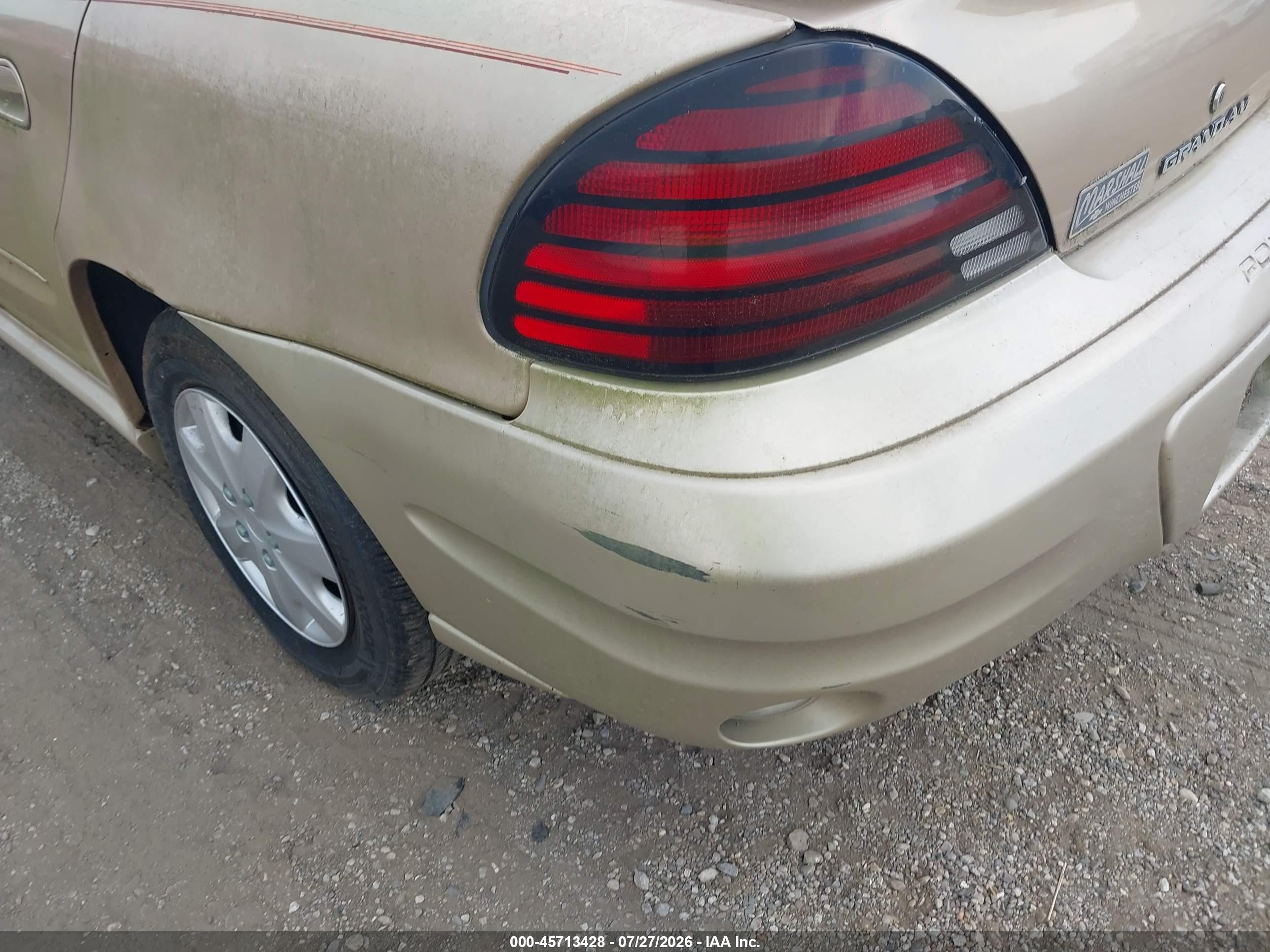2005 Pontiac Grand Am Se Золотой vin: 1G2NE52E55M253185
