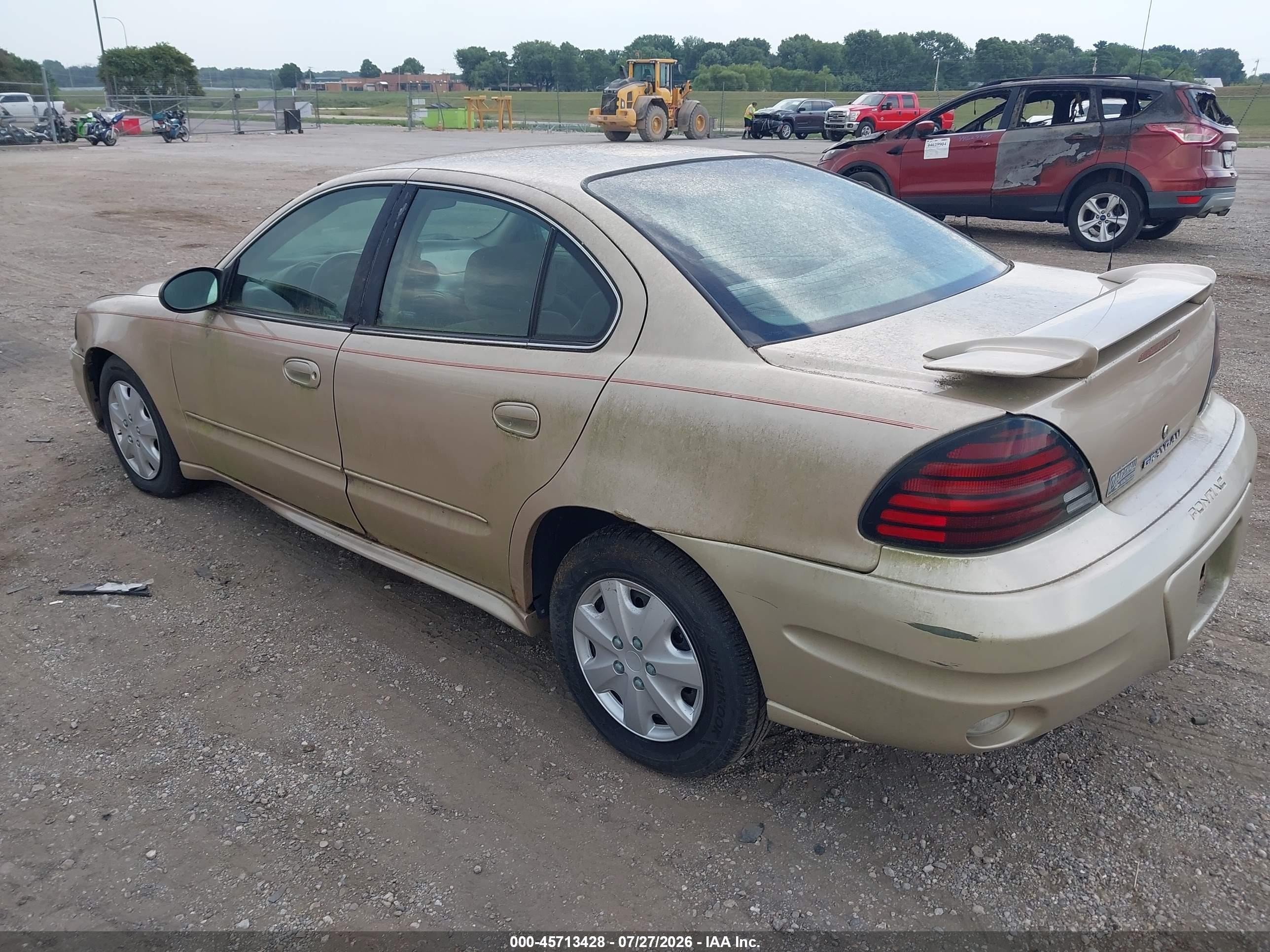2005 Pontiac Grand Am Se Золотой vin: 1G2NE52E55M253185