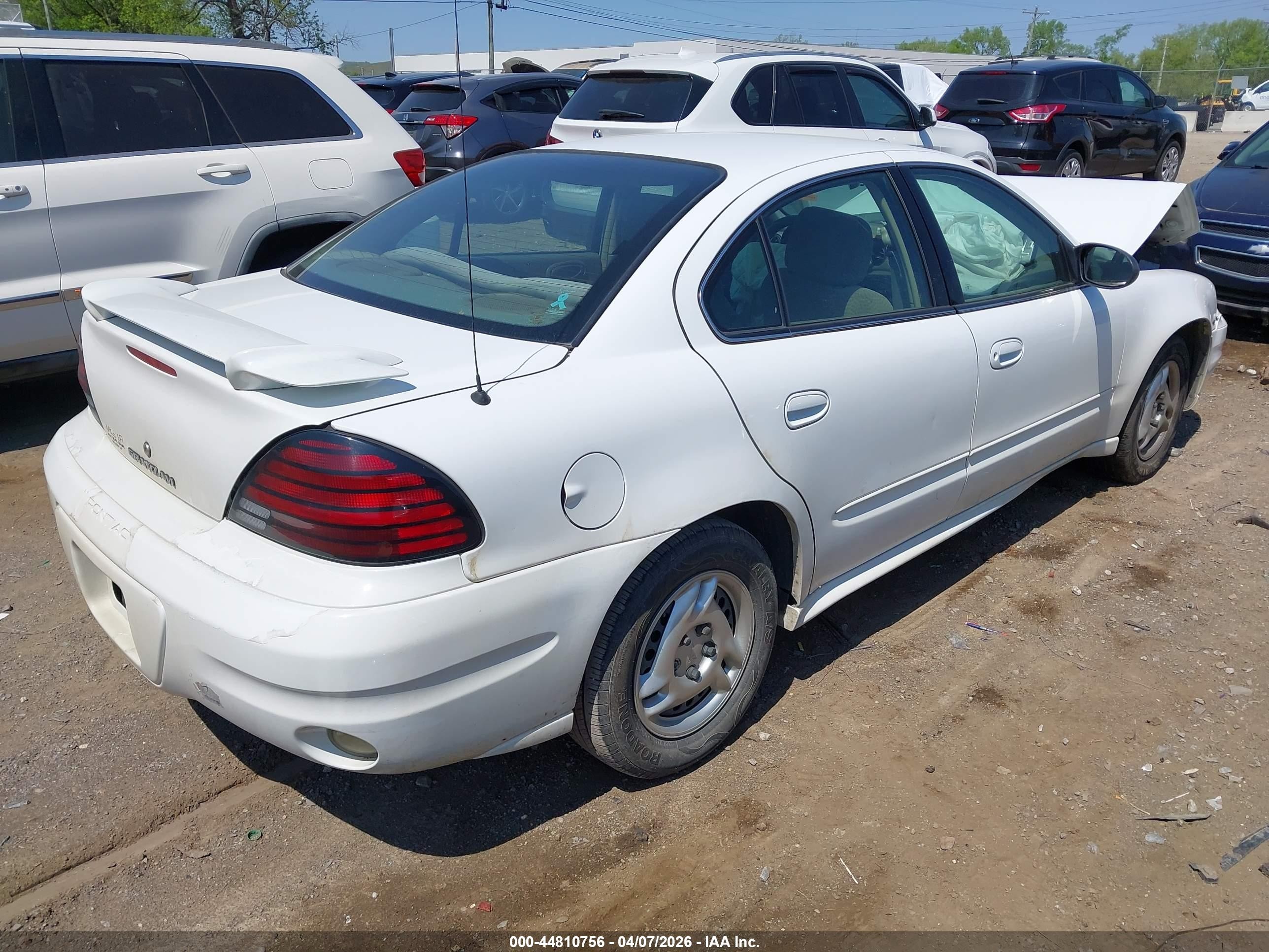 2005 Pontiac Grand Am Se White vin: 1G2NE52E65M156593