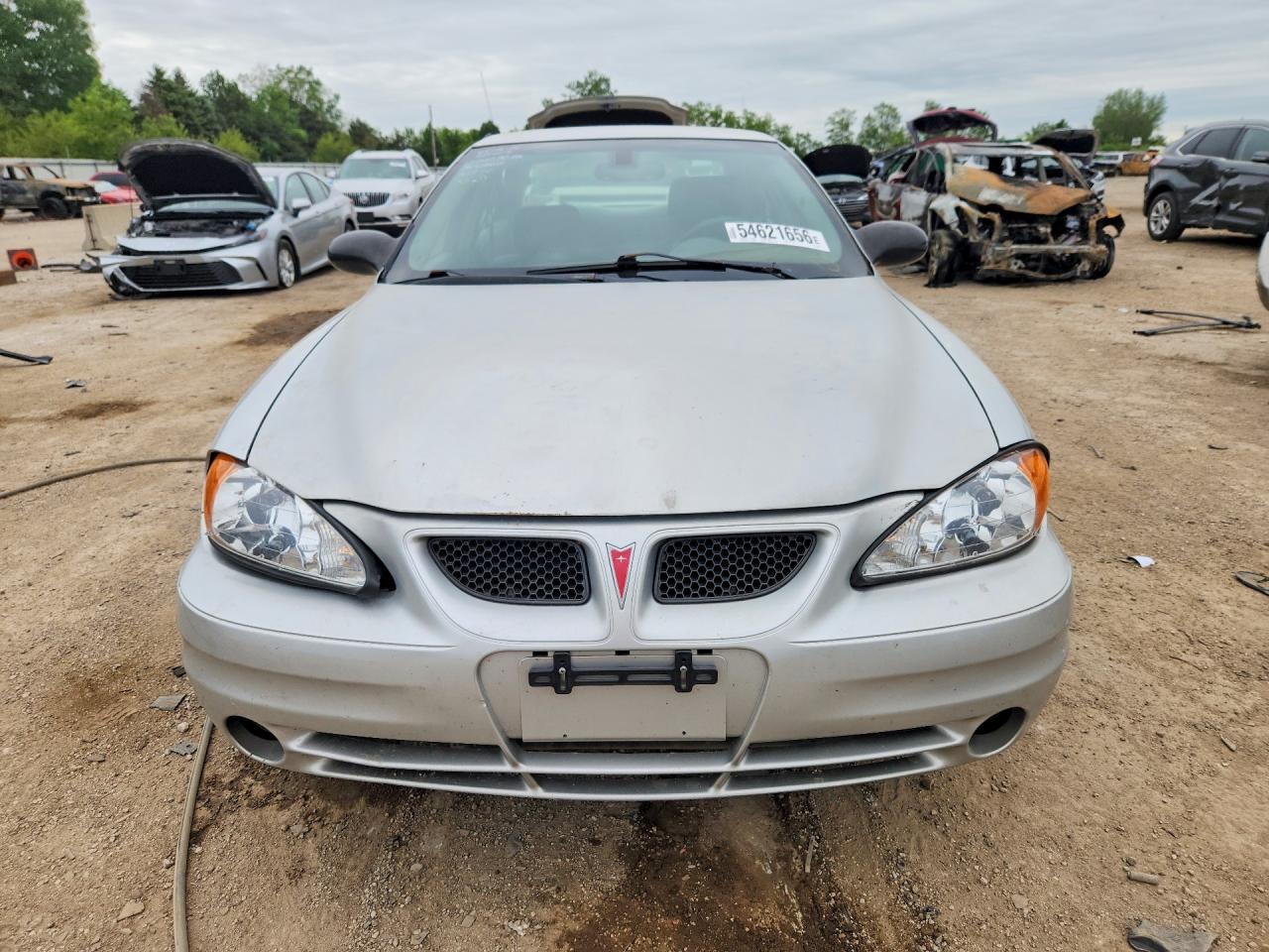 2005 Pontiac Grand Am Se Silver vin: 1G2NE52E85M192348