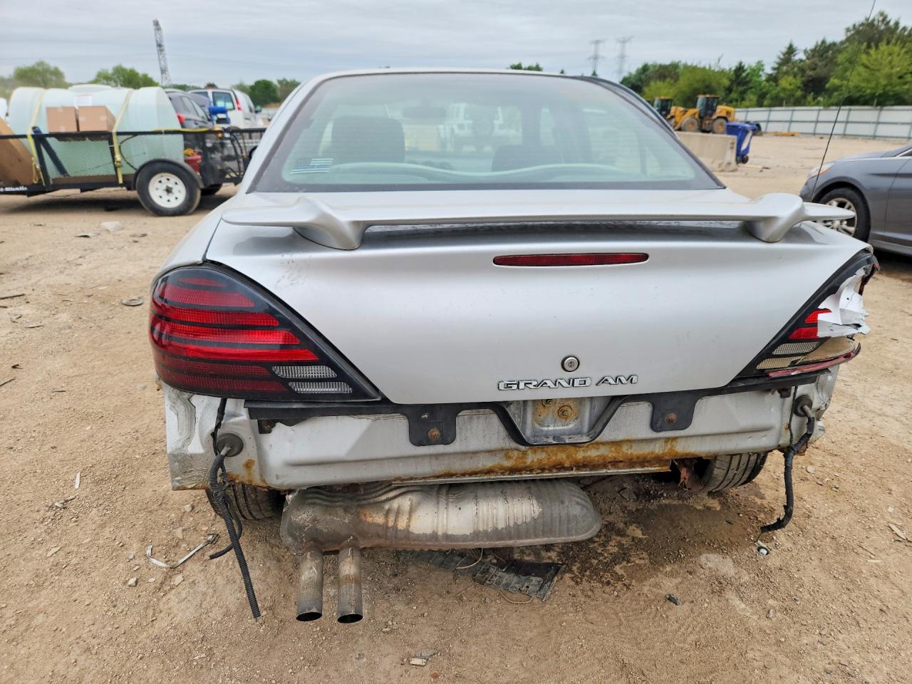 2005 Pontiac Grand Am Se Silver vin: 1G2NE52E85M192348