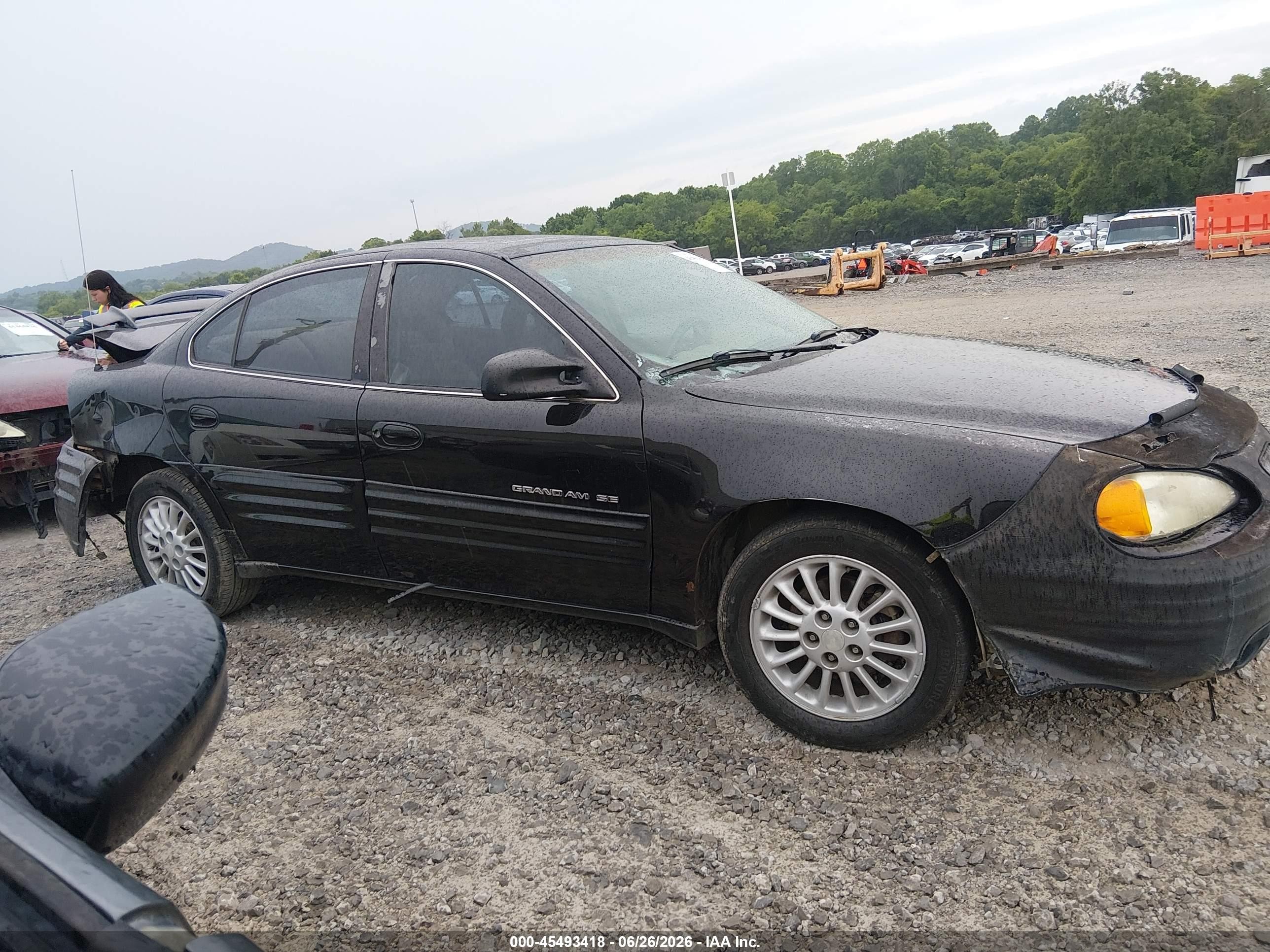 1999 Pontiac Grand Am Se2 Черный vin: 1G2NE52E8XM805622
